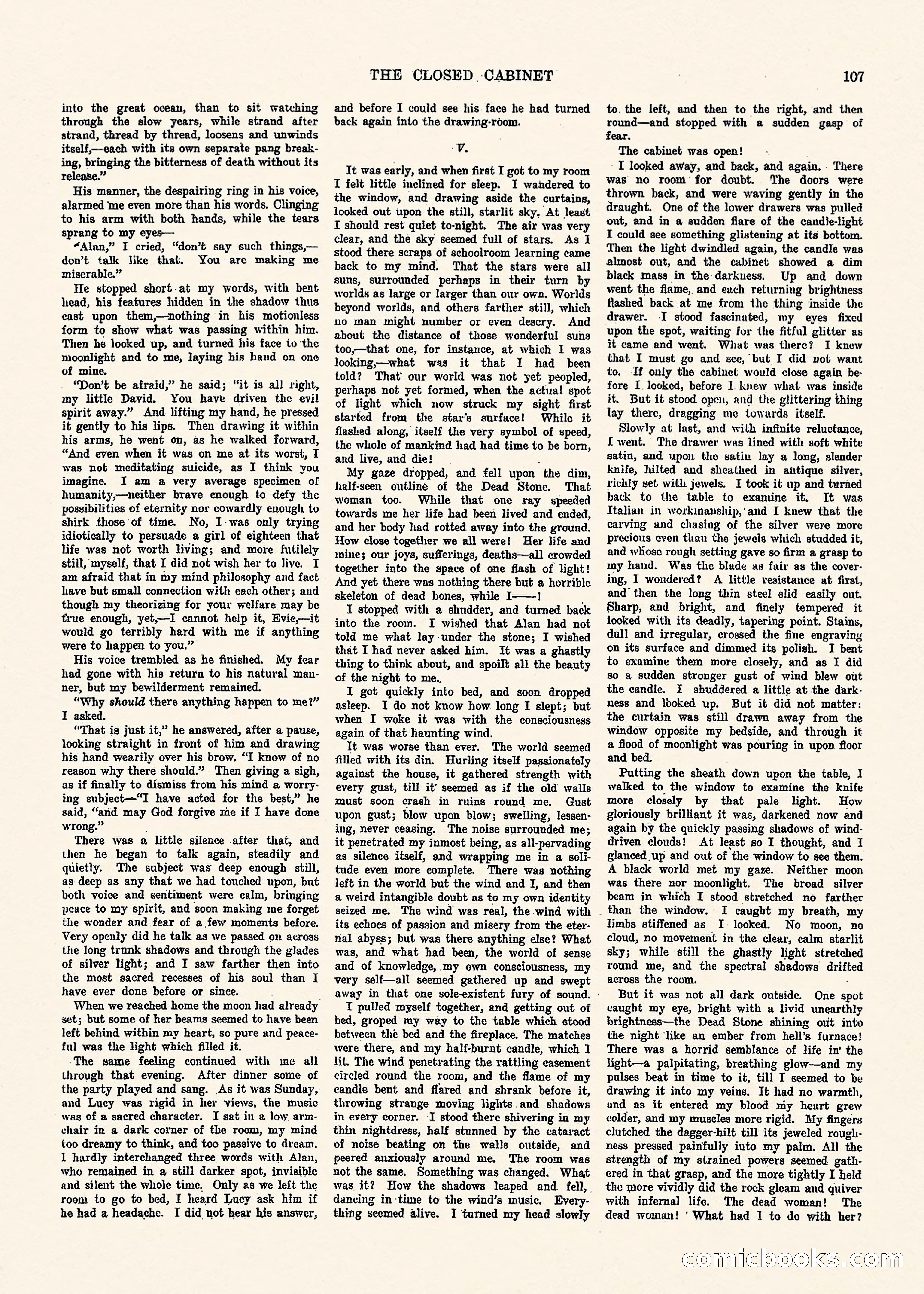 Weird Tales, Vol. 1, No. 3 — page 108 of 122