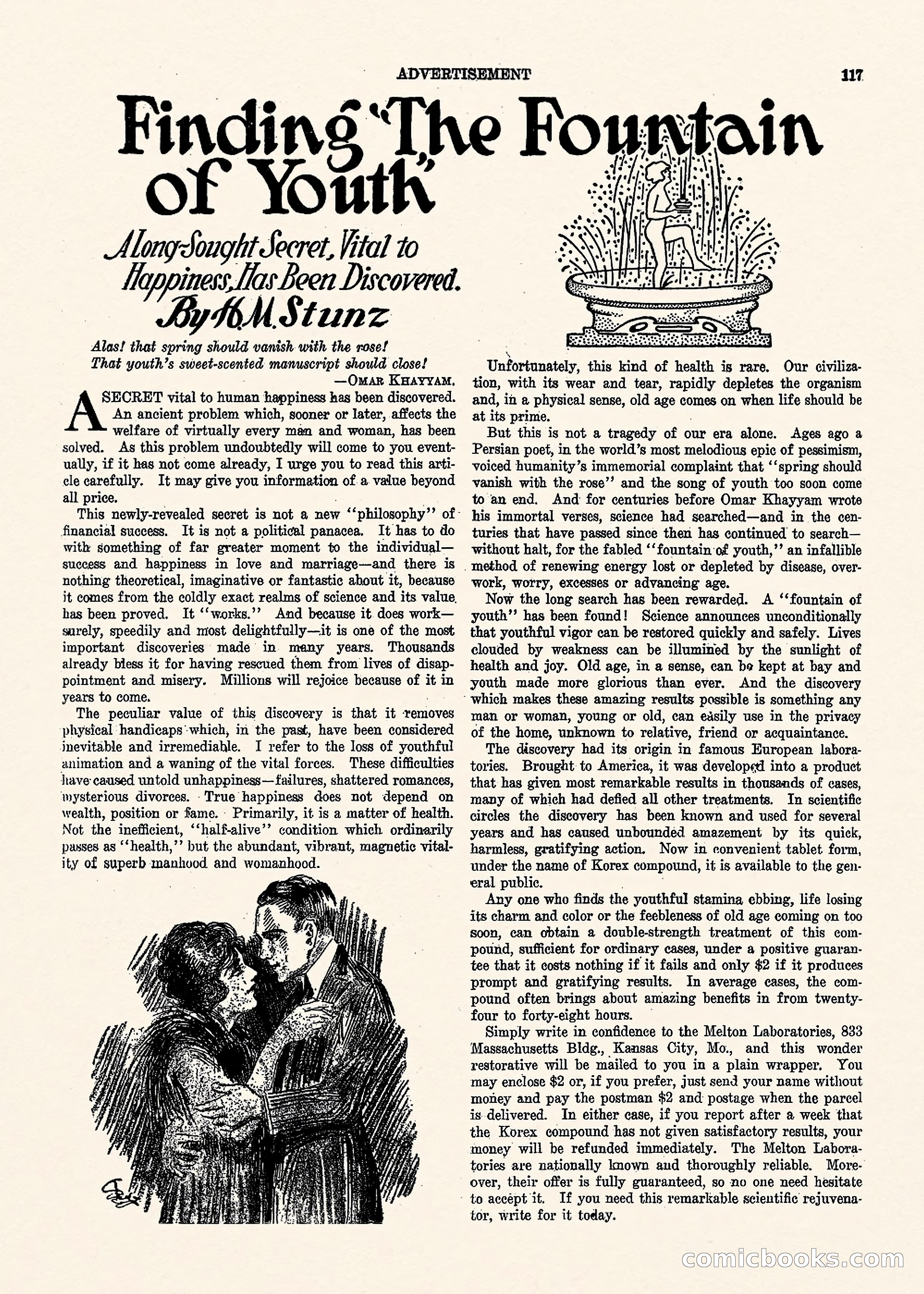 Weird Tales, Vol. 1, No. 3 — page 118 of 122
