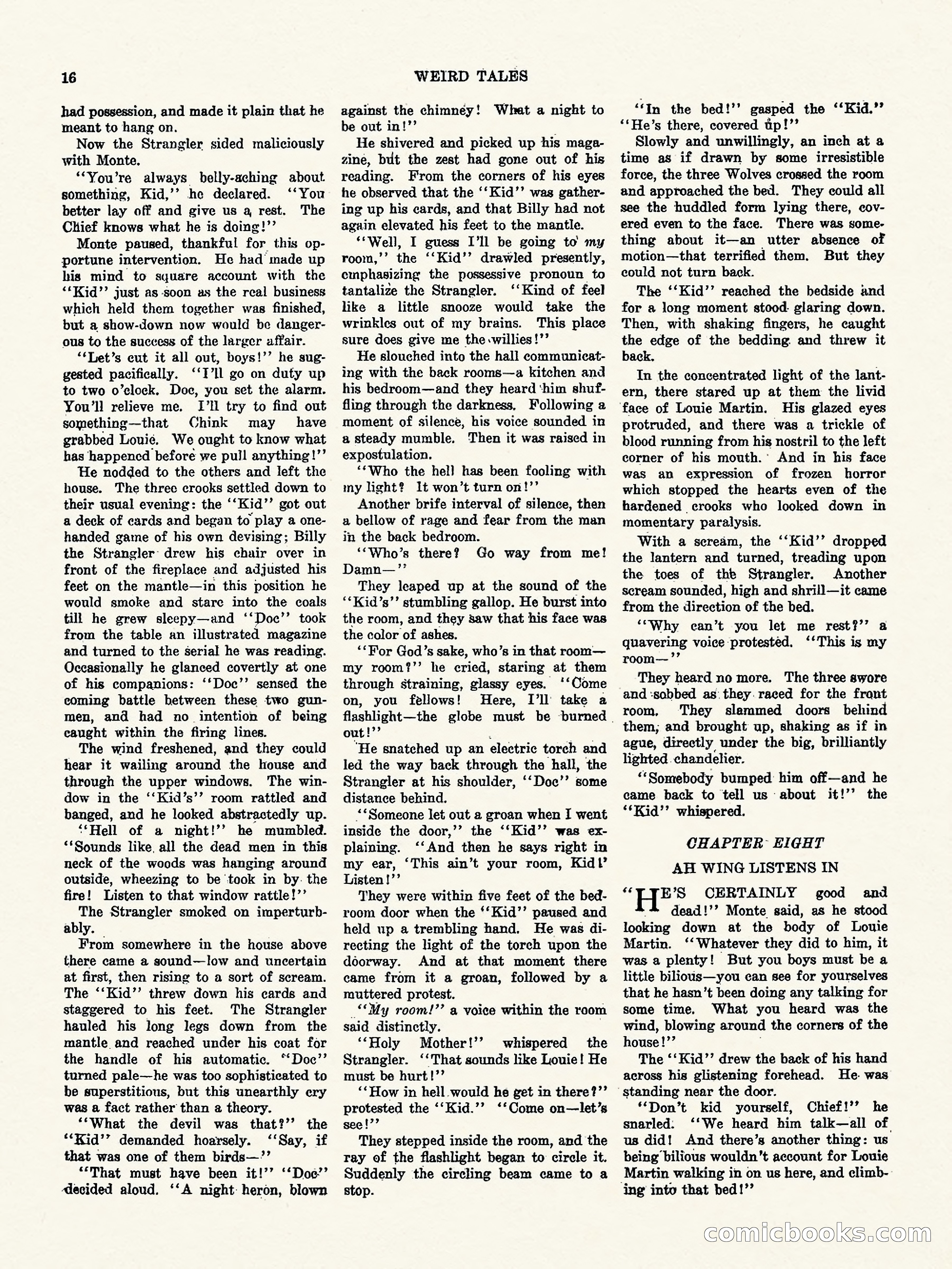 Weird Tales, Vol. 1, No. 4 — page 17 of 122