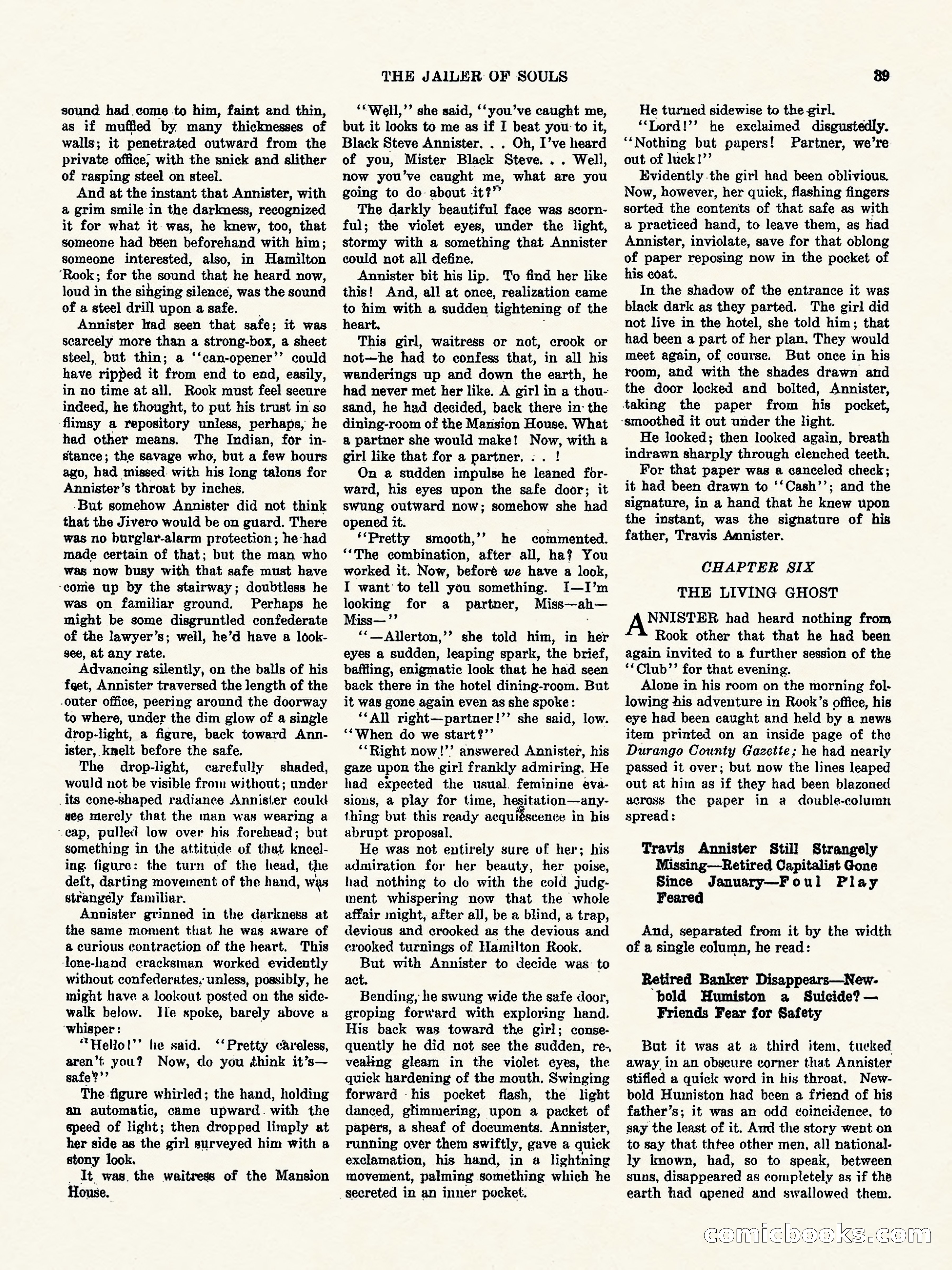 Weird Tales, Vol. 1, No. 4 — page 40 of 122