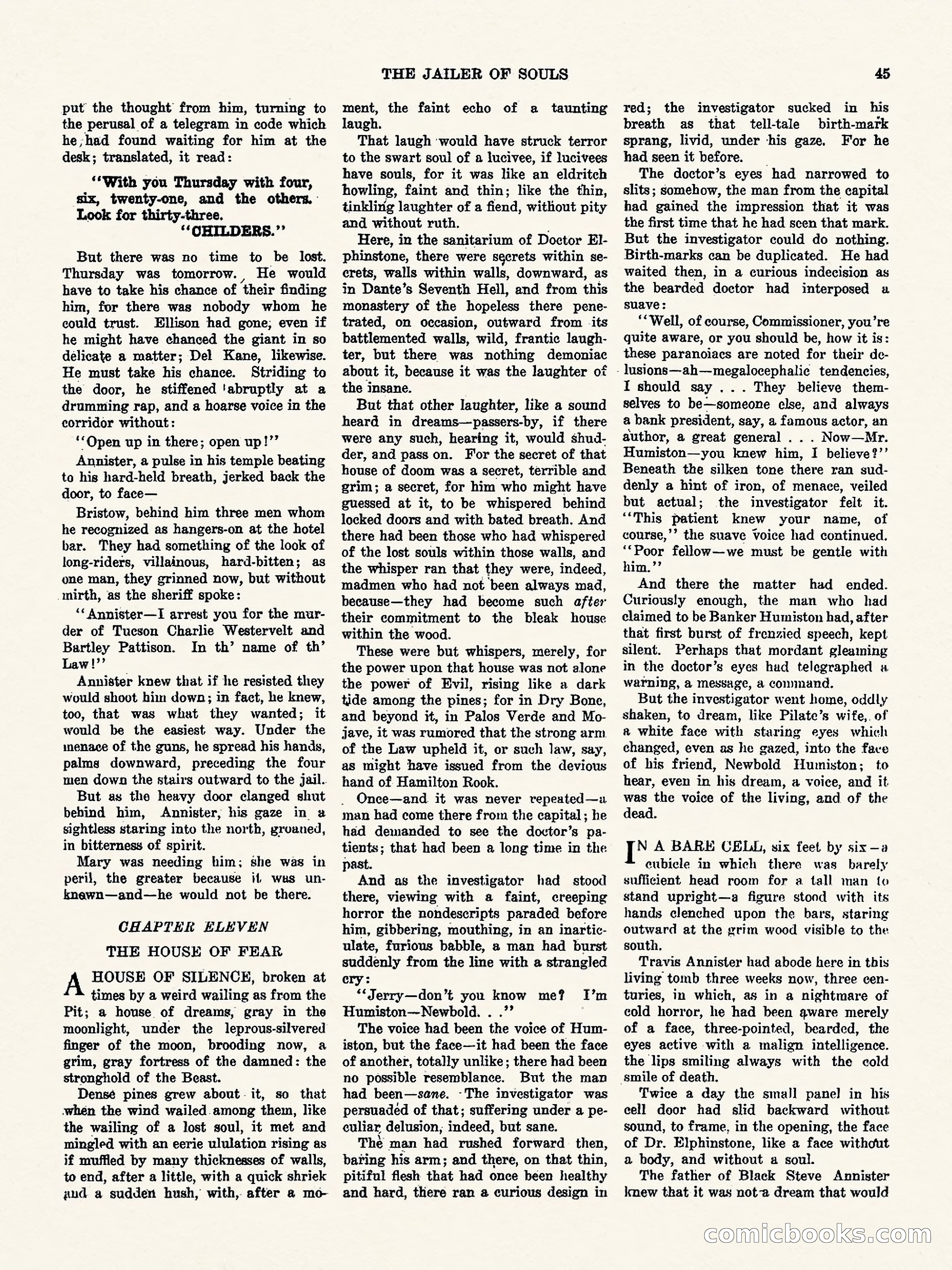 Weird Tales, Vol. 1, No. 4 — page 46 of 122