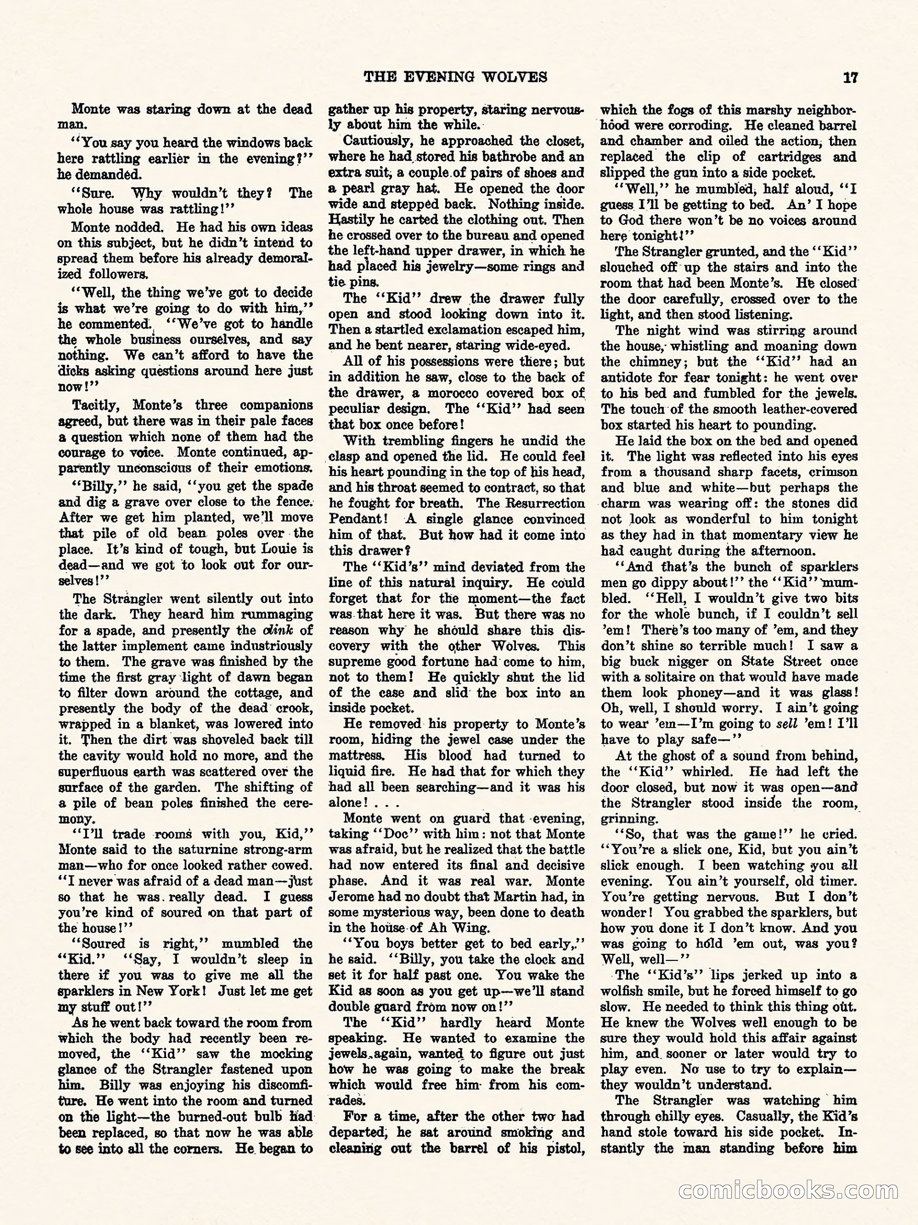 Weird Tales, Vol. I, No. 4 — page 18 of 122