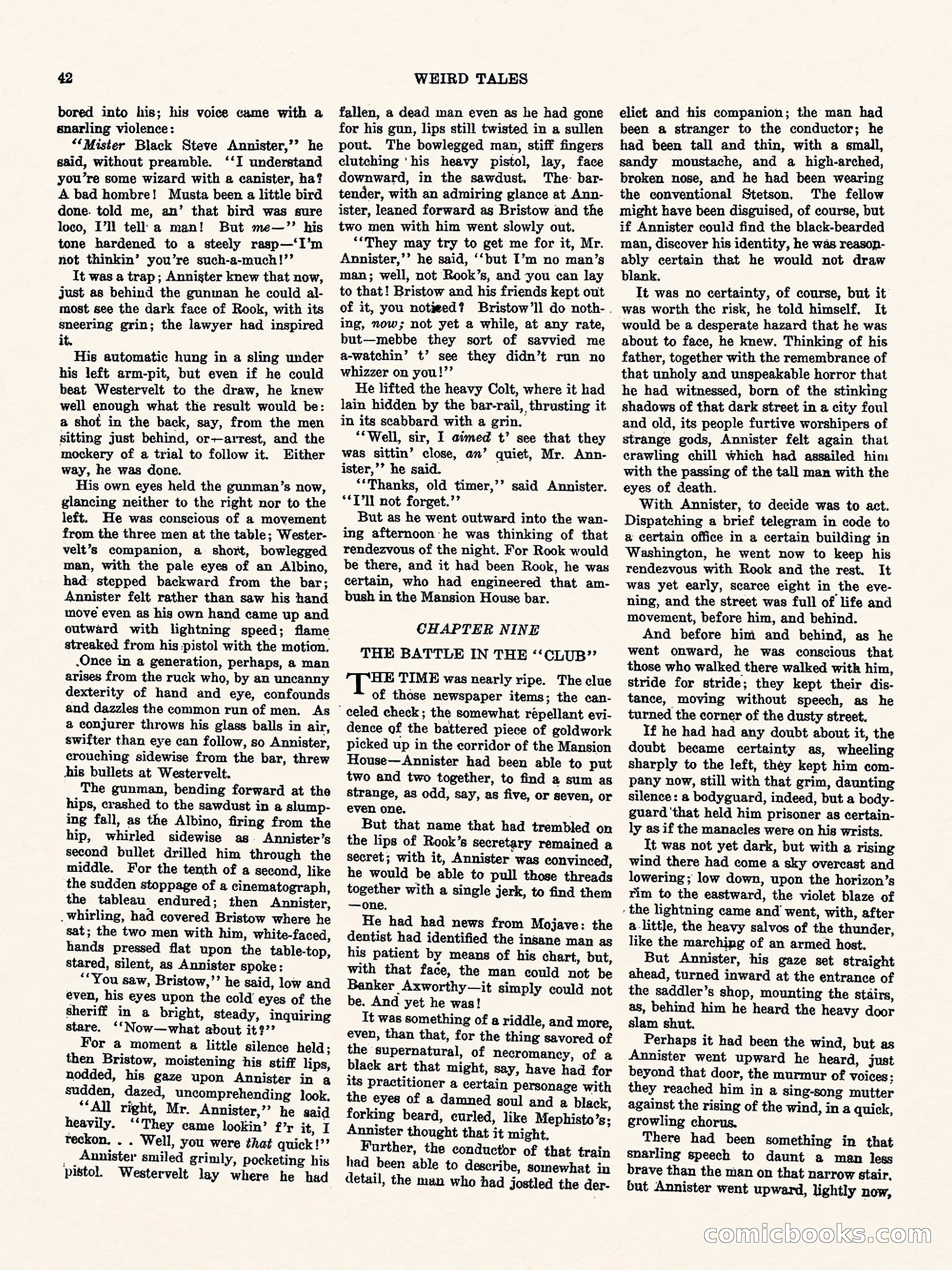 Weird Tales, Vol. I, No. 4 — page 43 of 122