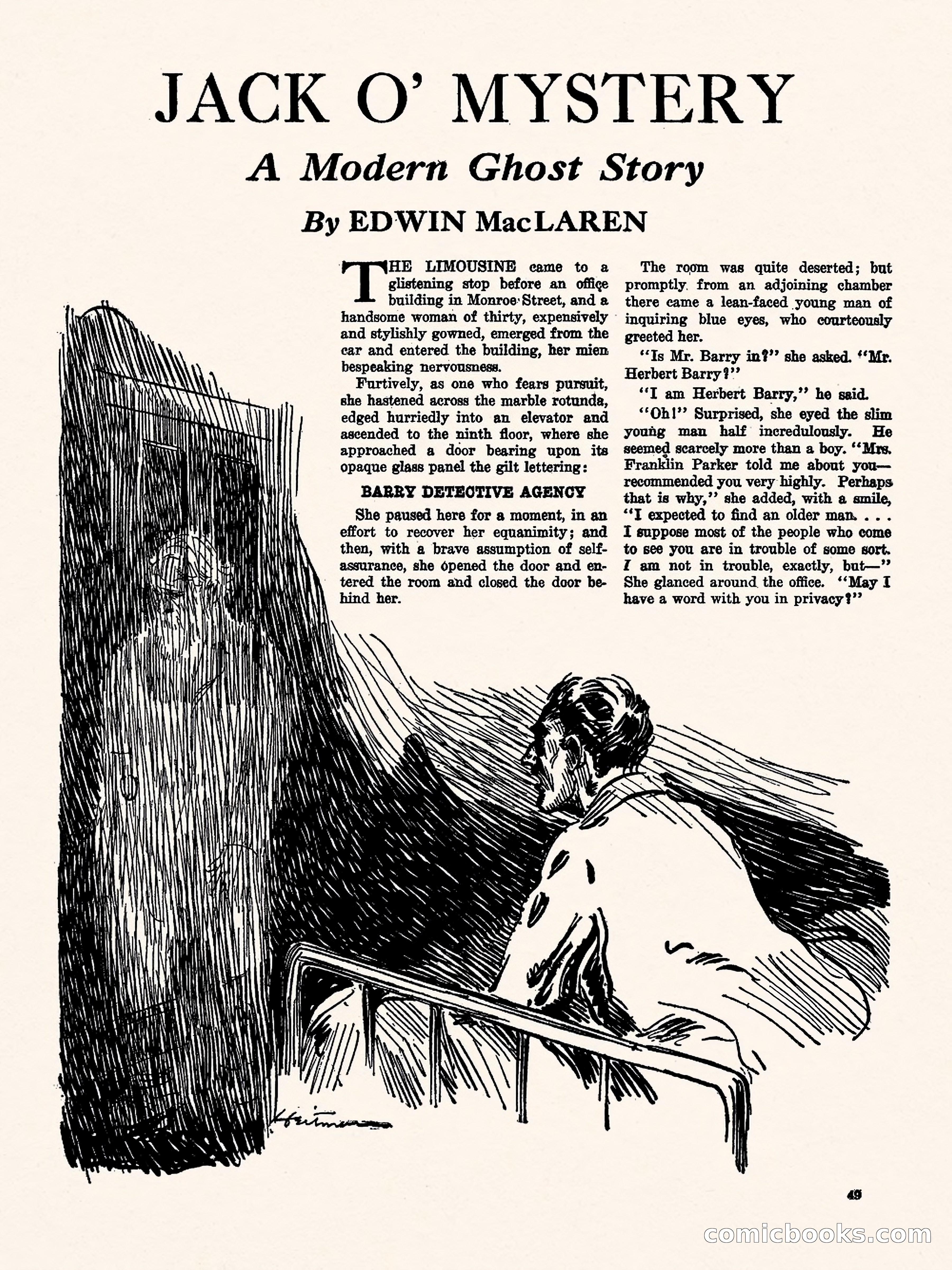 Weird Tales, Vol. I, No. 4 — page 50 of 122