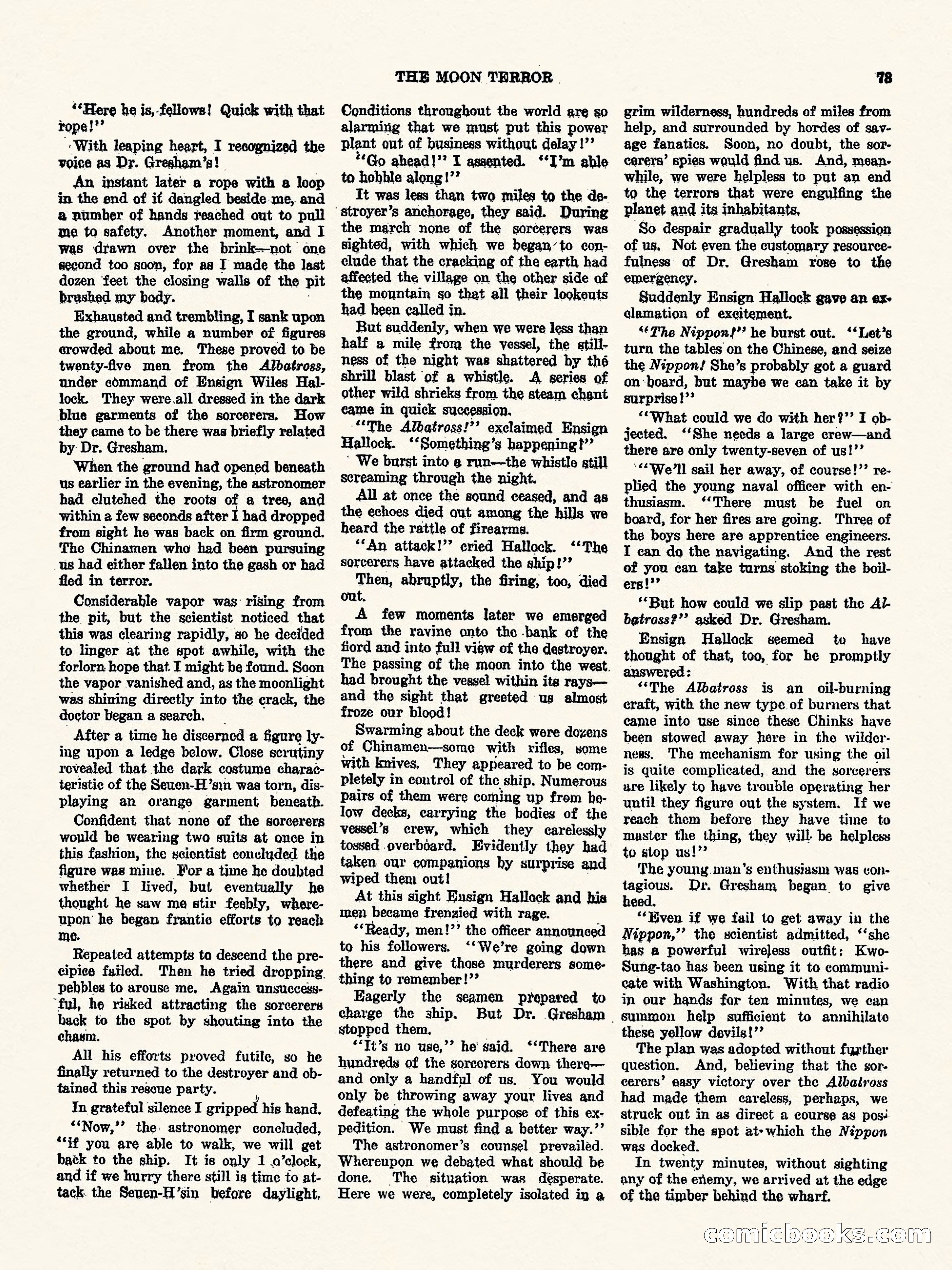 Weird Tales, Vol. I, No. 4 — page 74 of 122