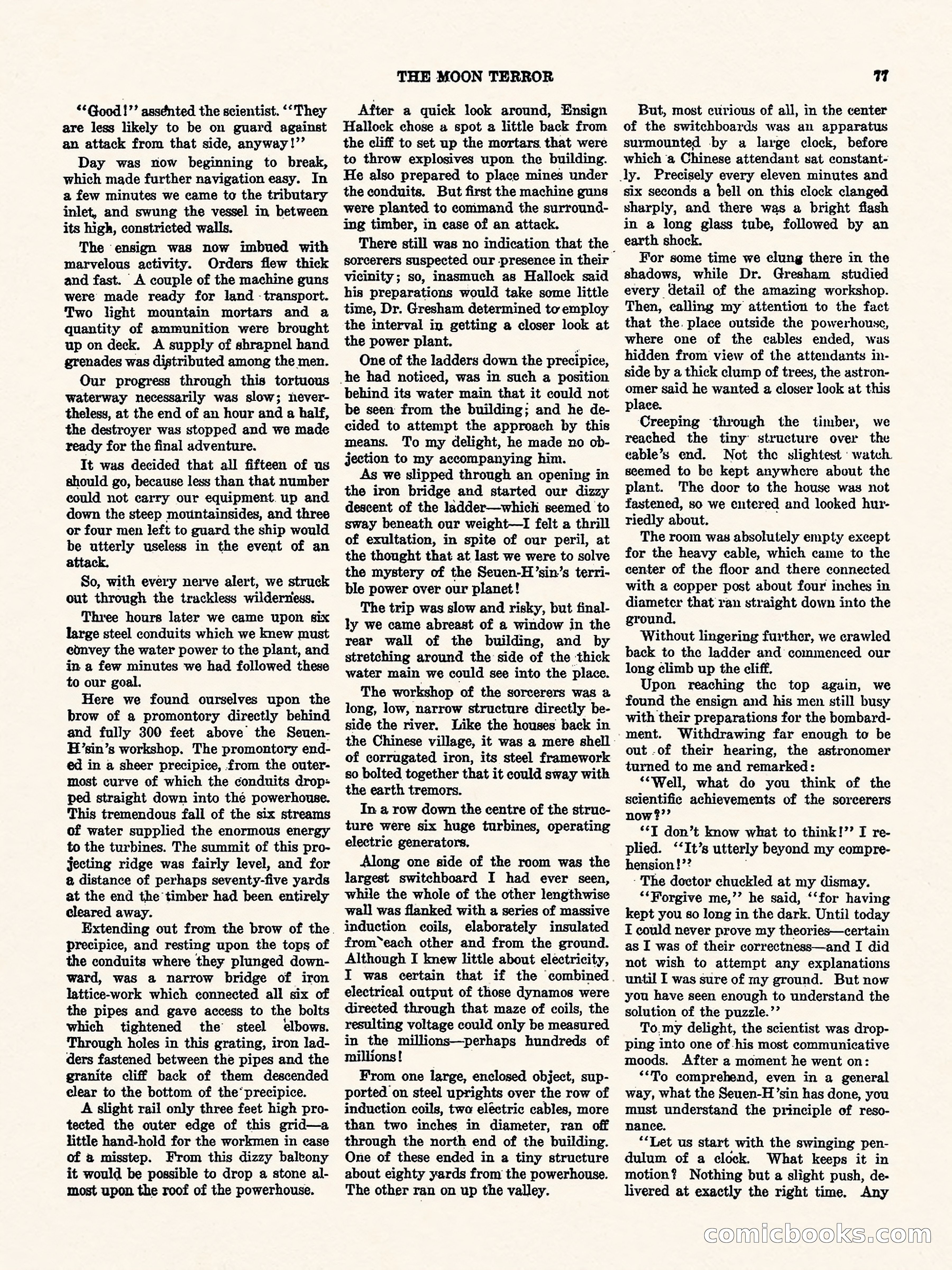 Weird Tales, Vol. I, No. 4 — page 78 of 122