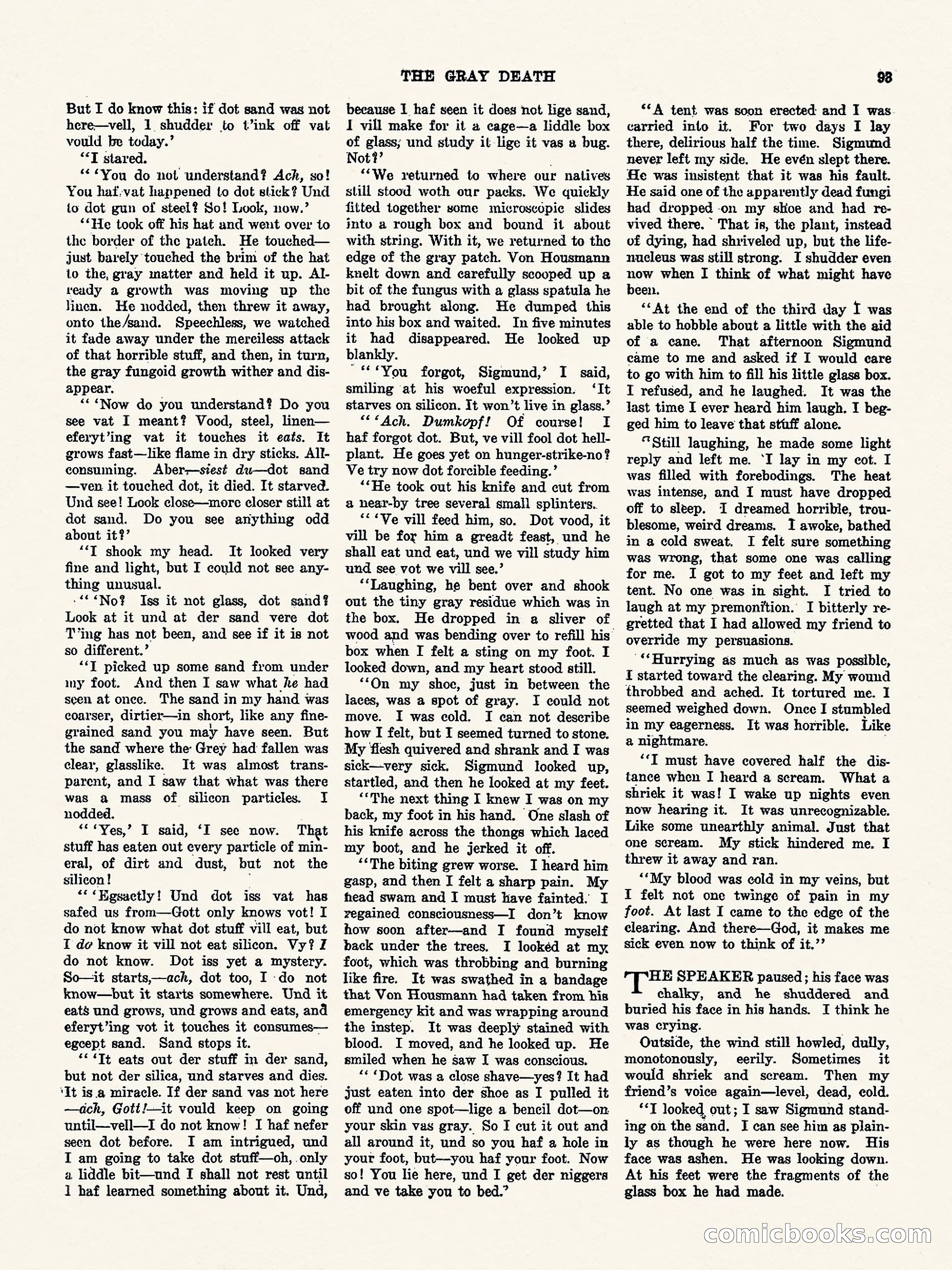 Weird Tales, Vol. I, No. 4 — page 94 of 122
