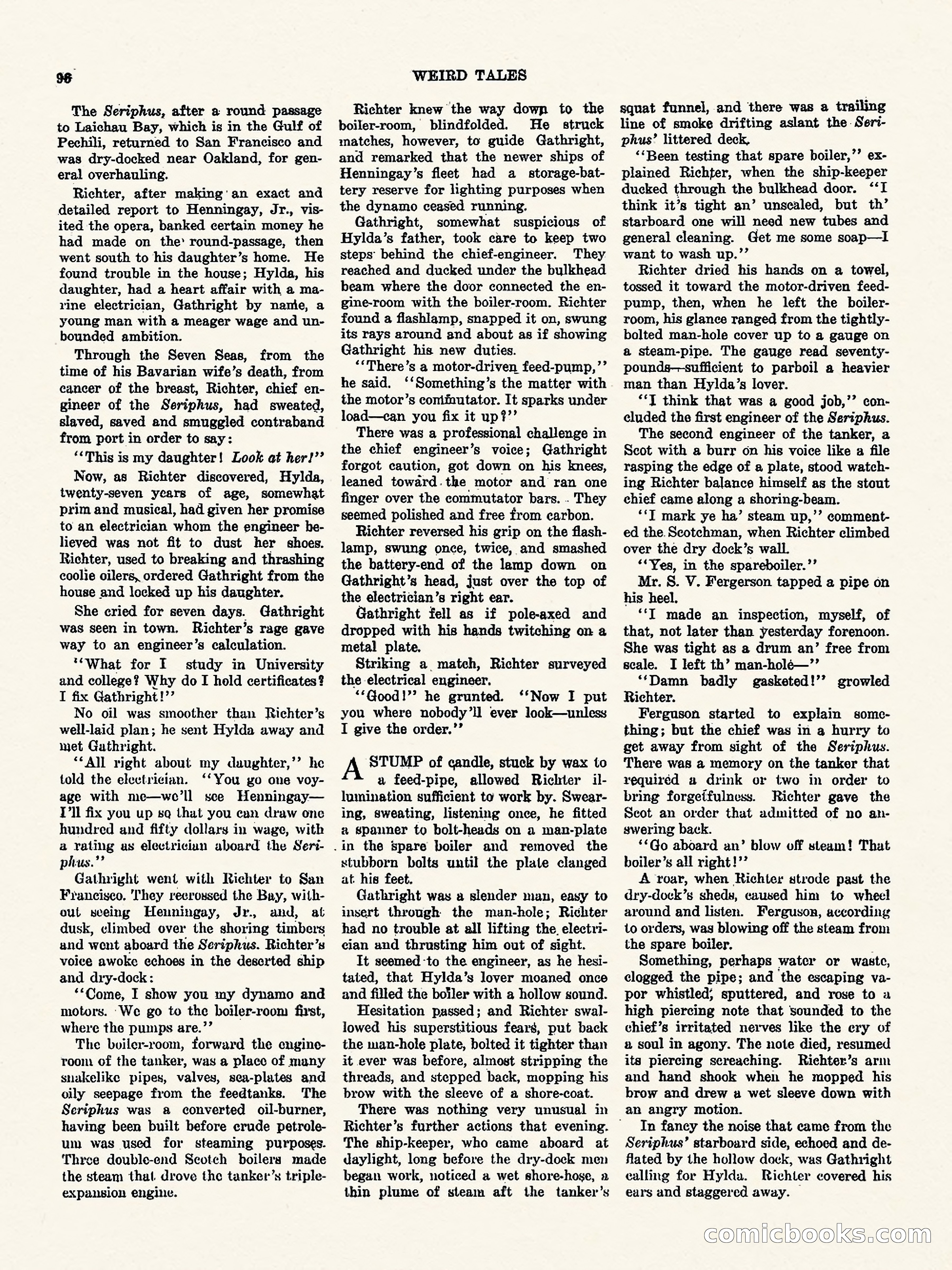 Weird Tales, Vol. I, No. 4 — page 97 of 122