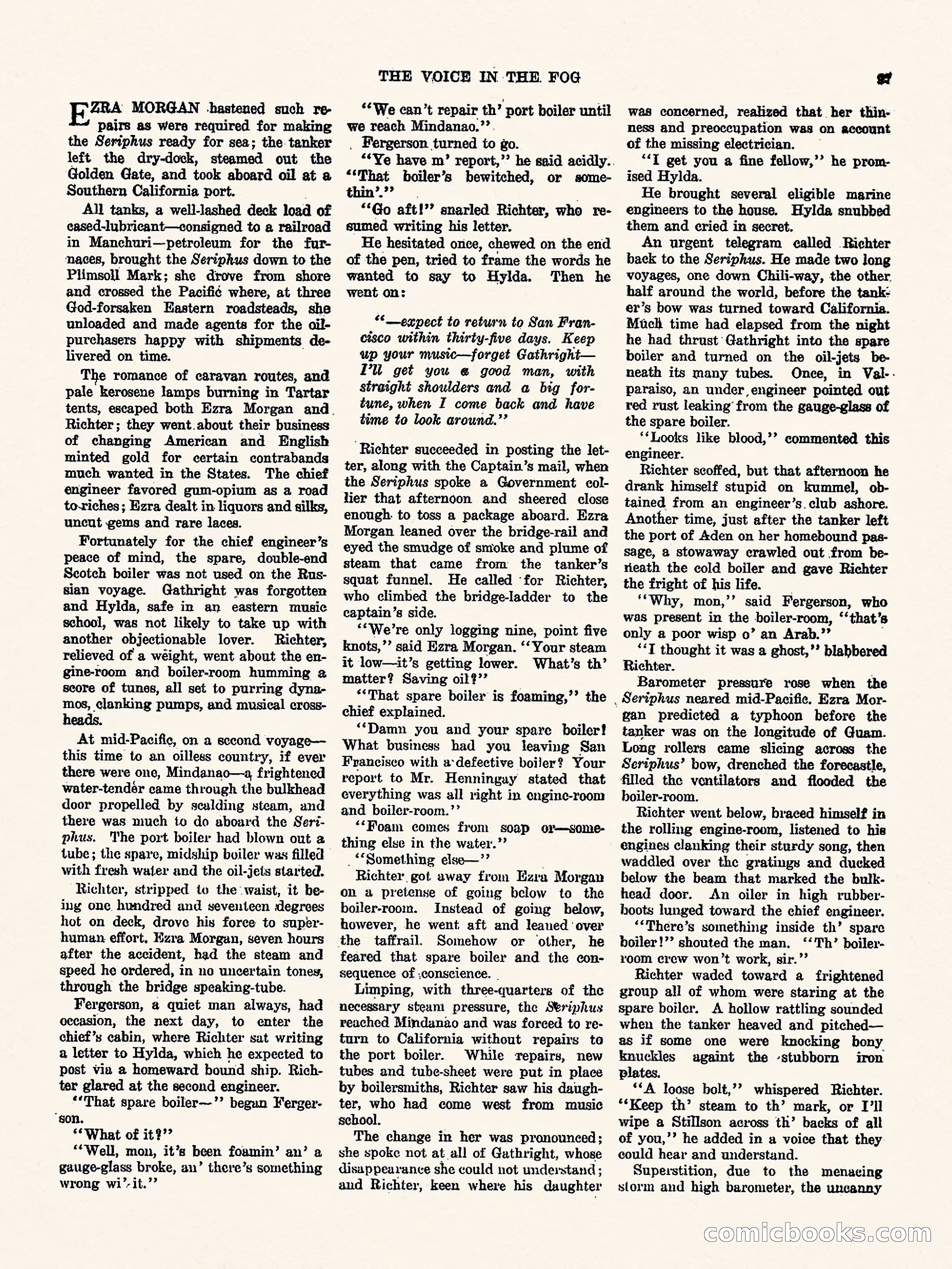 Weird Tales, Vol. I, No. 4 — page 98 of 122