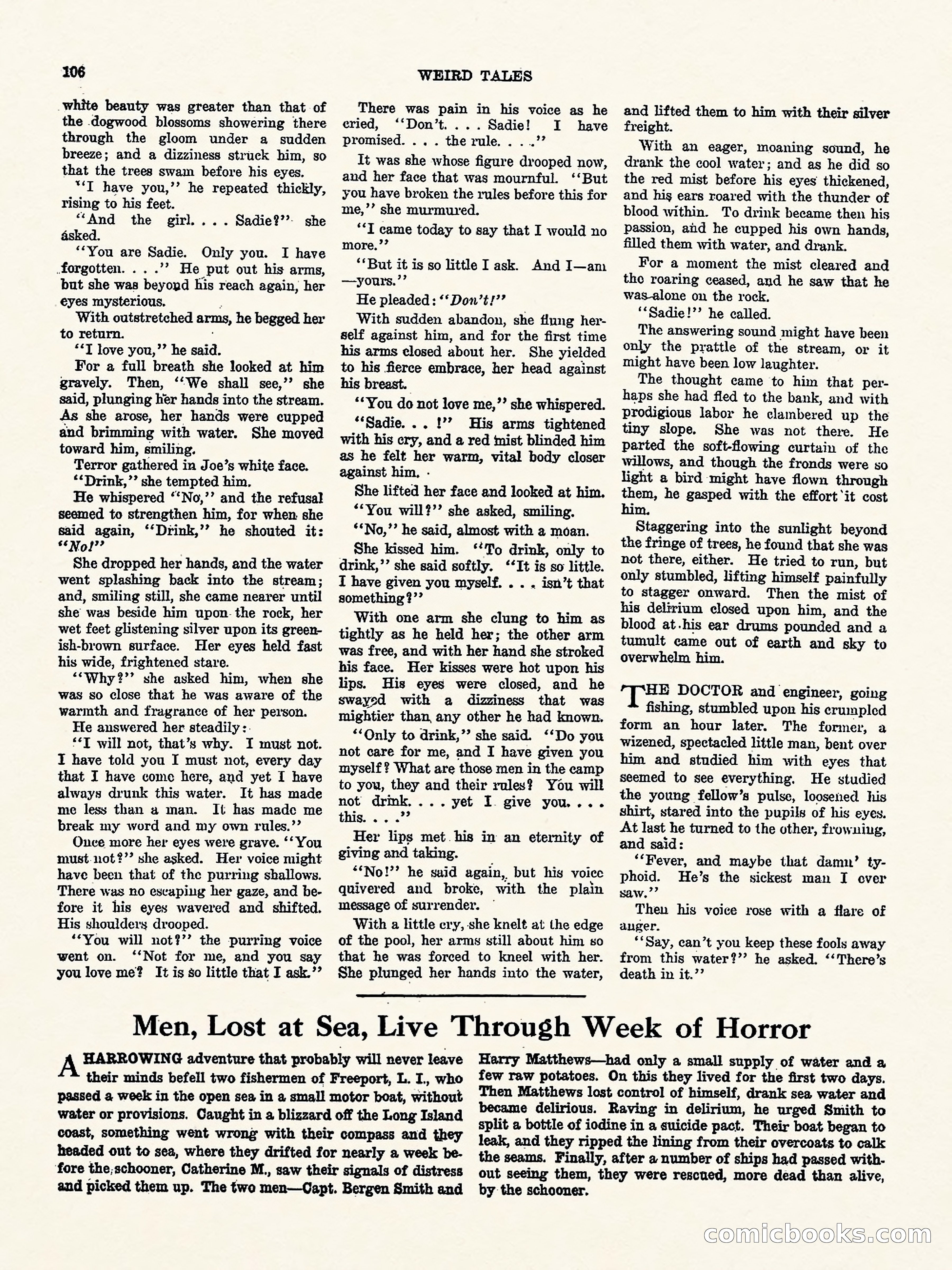 Weird Tales, Vol. I, No. 4 — page 107 of 122