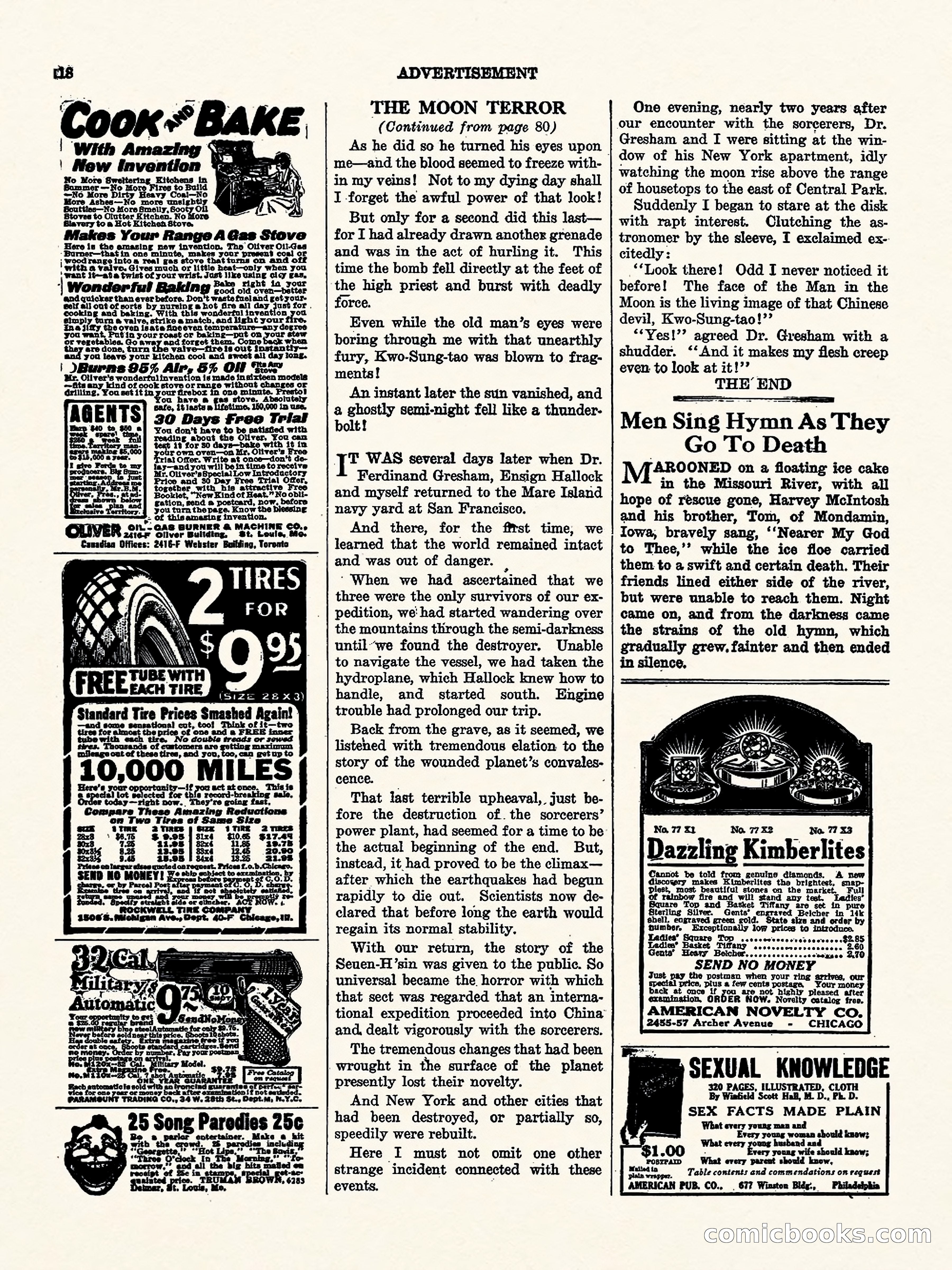 Weird Tales, Vol. I, No. 4 — page 119 of 122