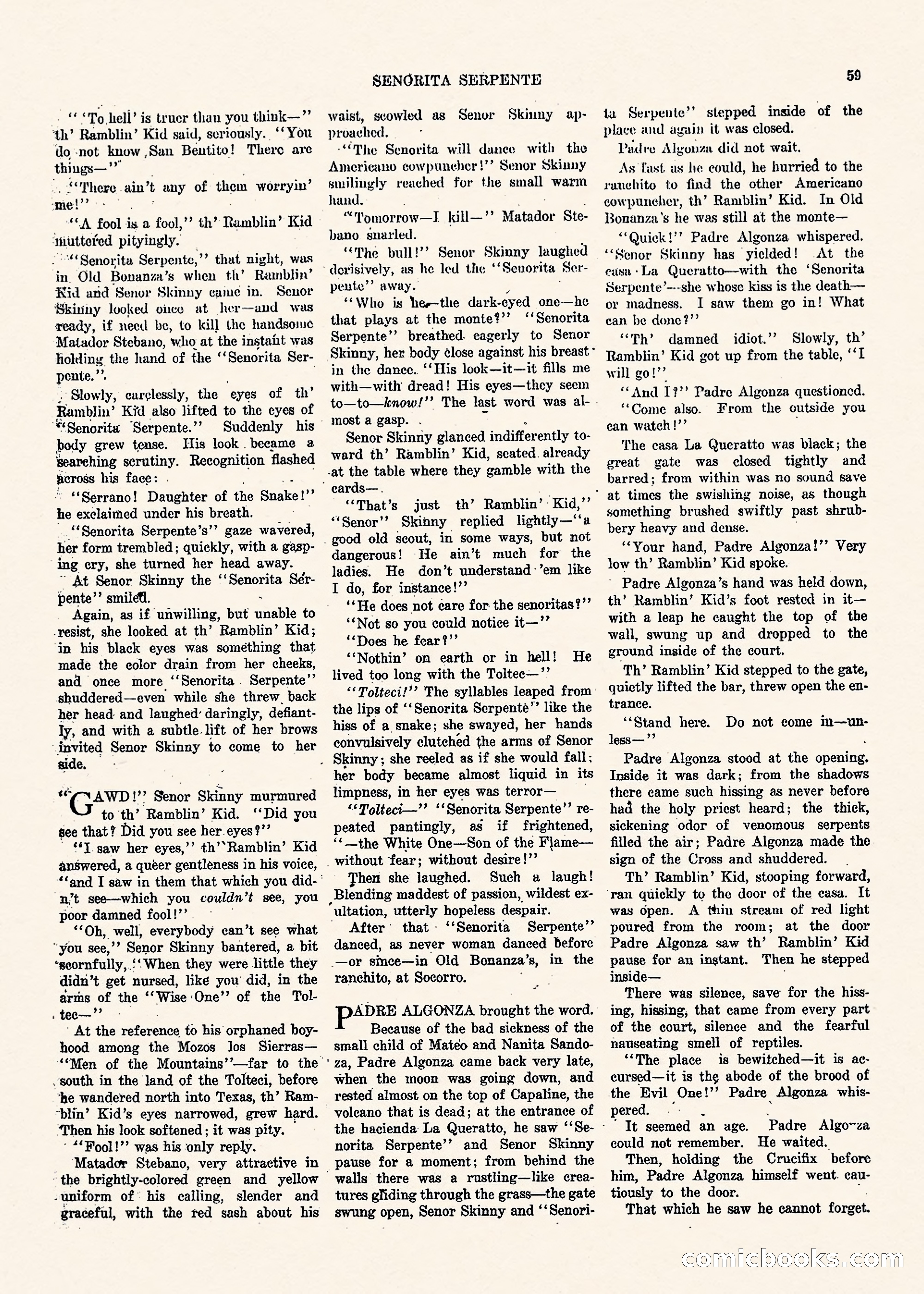 Weird Tales, Vol. II No. 1 — page 60 of 98