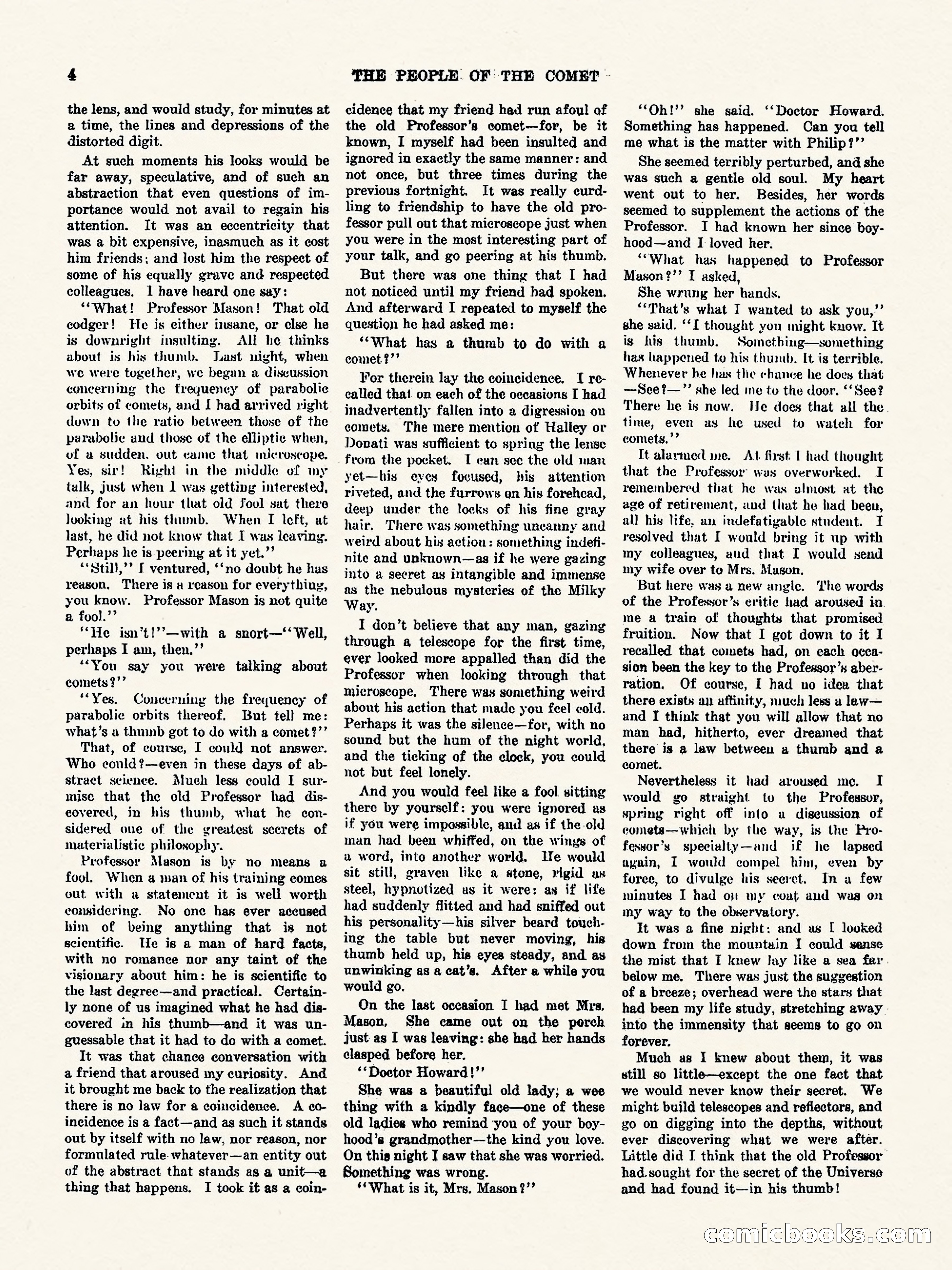 Weird Tales, Vol. II, No. 2 — page 5 of 98