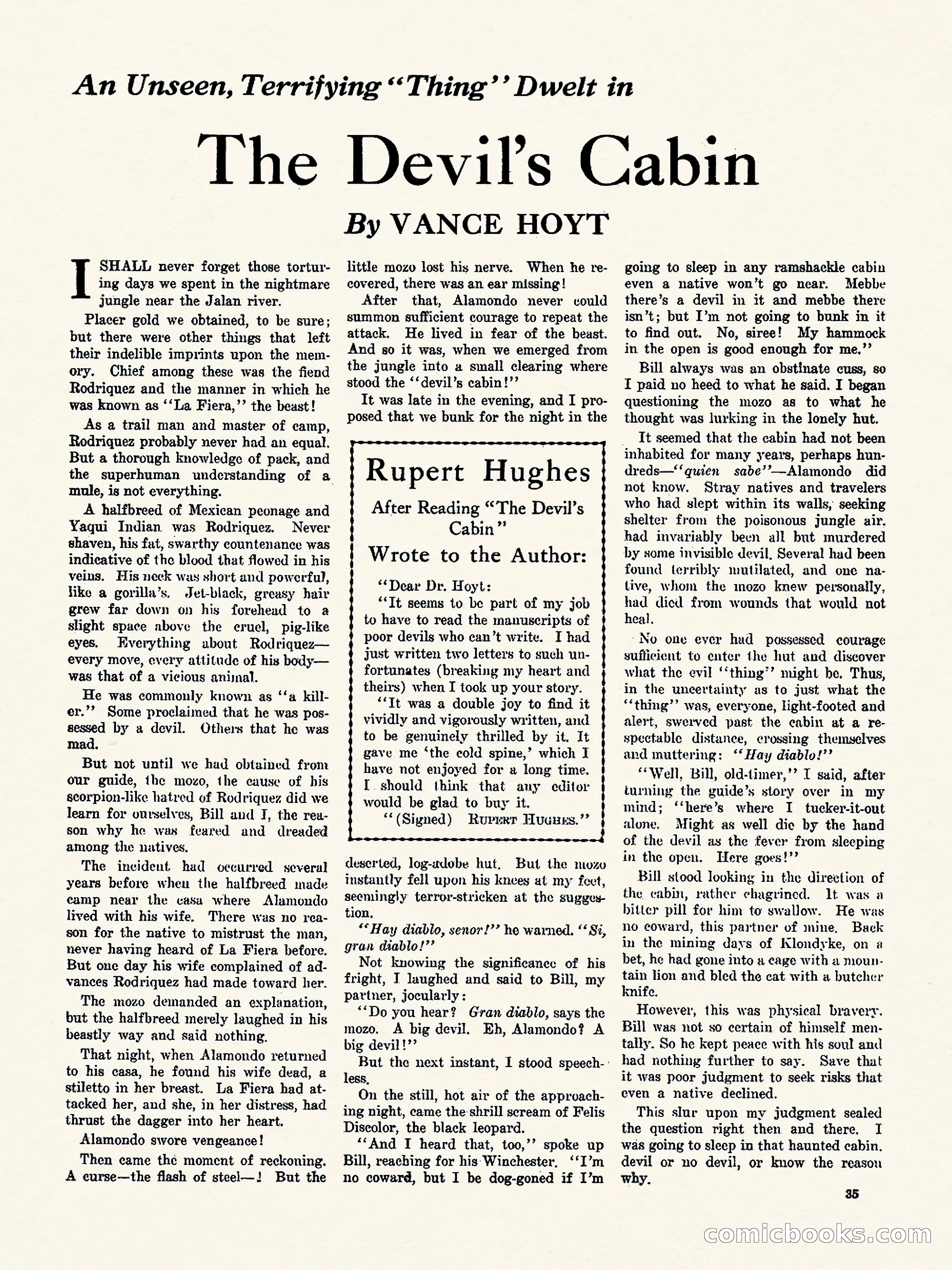 Weird Tales, Vol. II, No. 2 — page 36 of 98