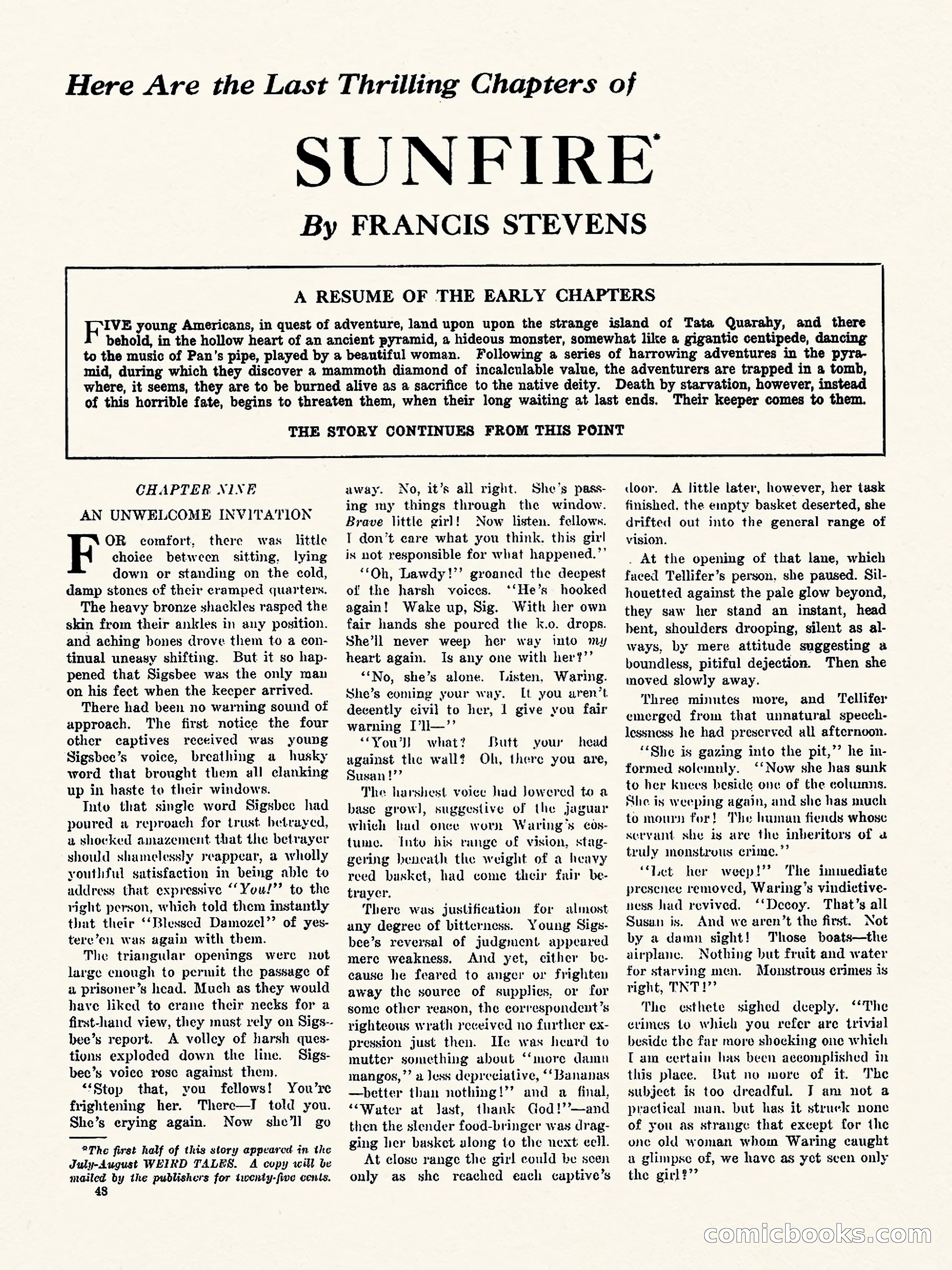 Weird Tales, Vol. II, No. 2 — page 49 of 98
