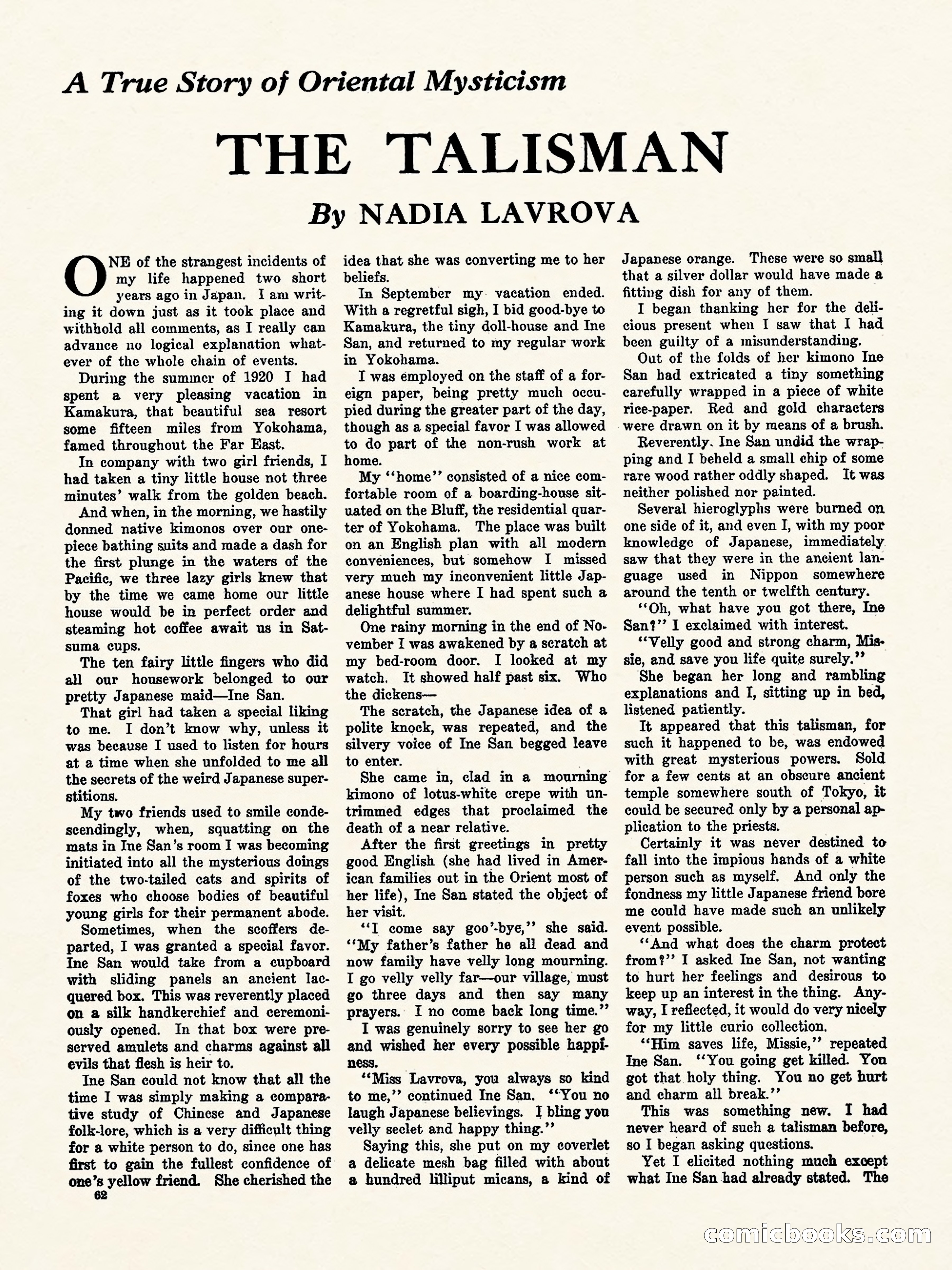 Weird Tales, Vol. II, No. 2 — page 63 of 98