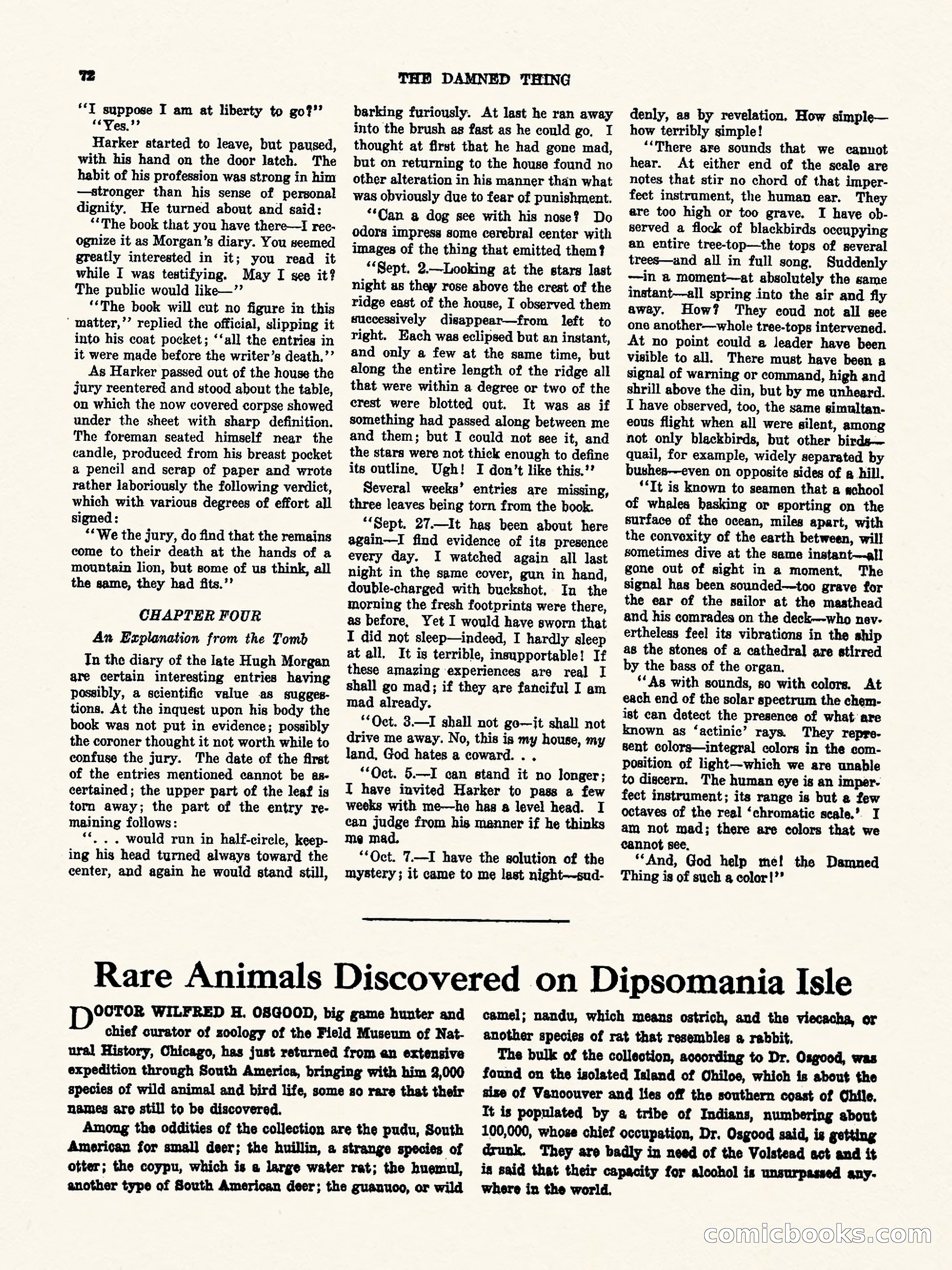 Weird Tales, Vol. II, No. 2 — page 73 of 98