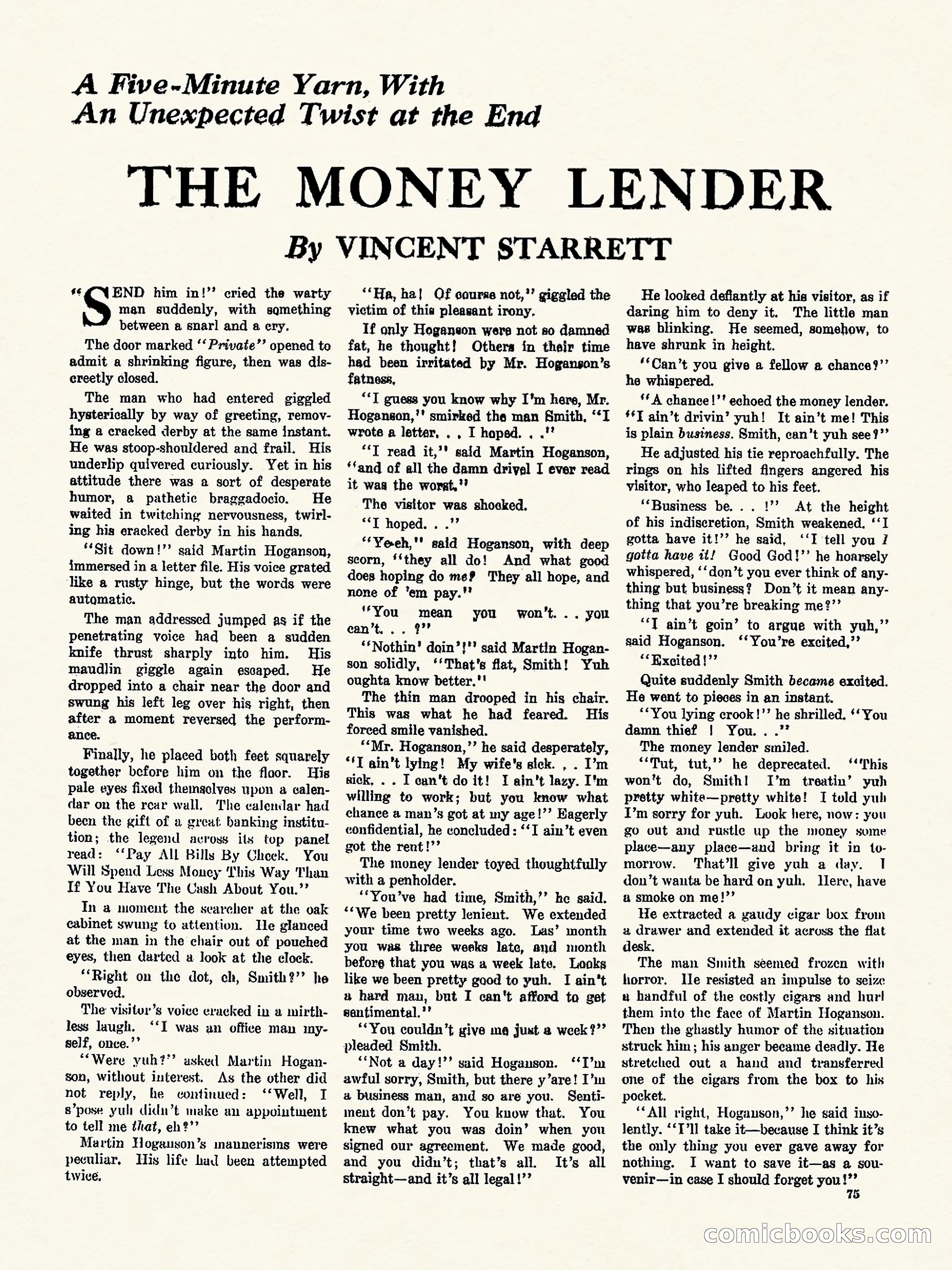 Weird Tales, Vol. II, No. 2 — page 76 of 98