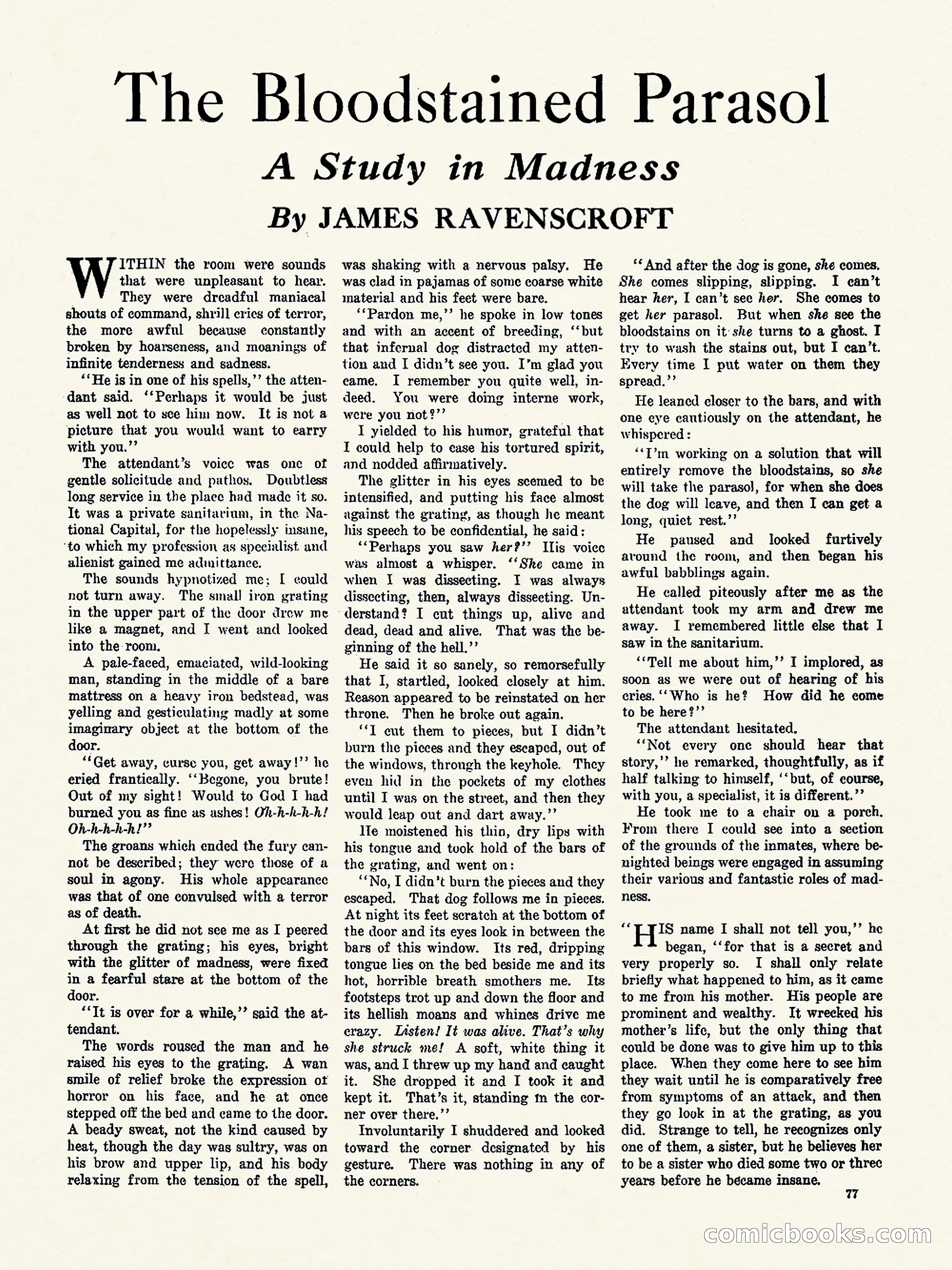 Weird Tales, Vol. II, No. 2 — page 78 of 98