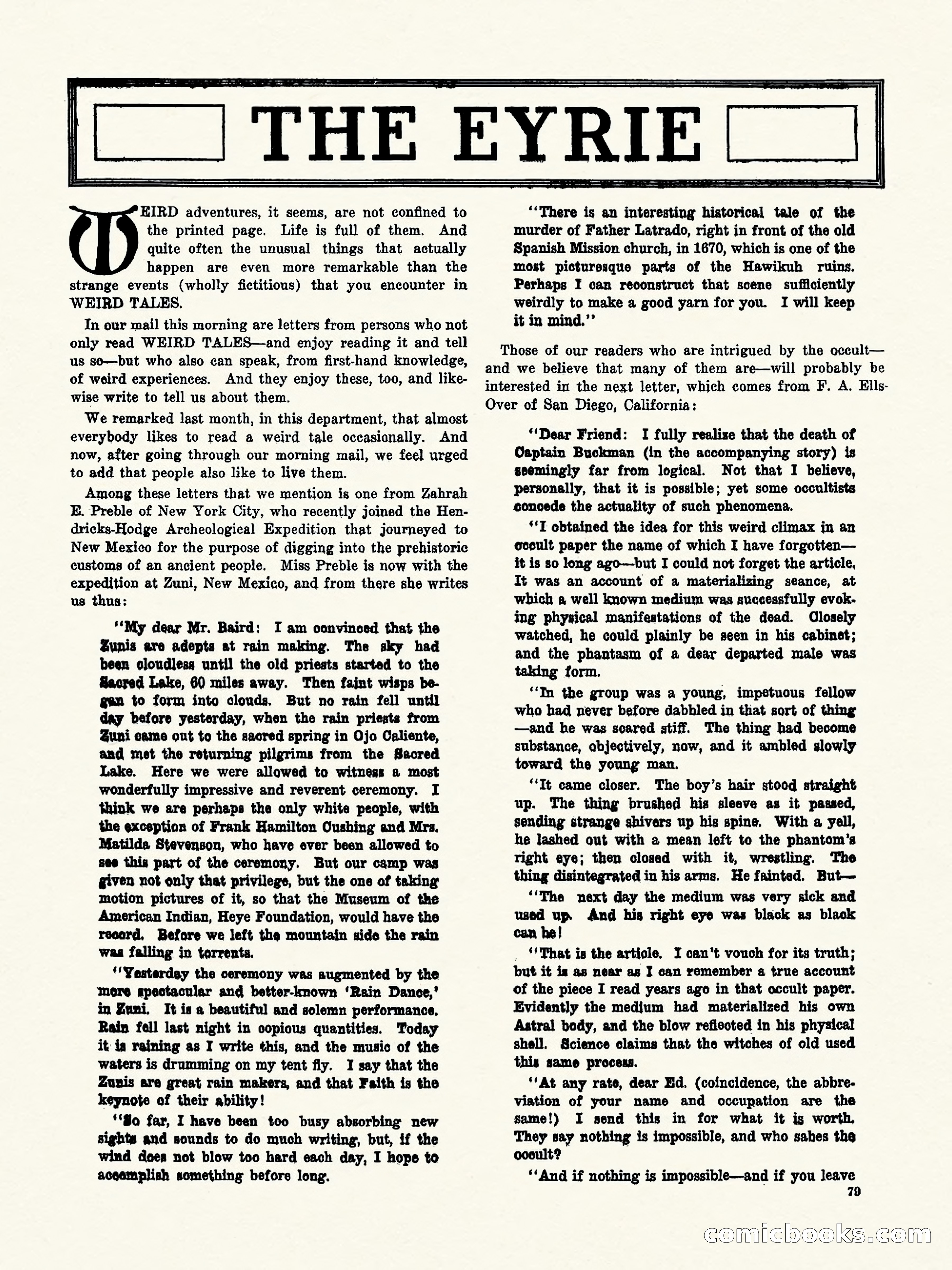 Weird Tales, Vol. II, No. 2 — page 80 of 98