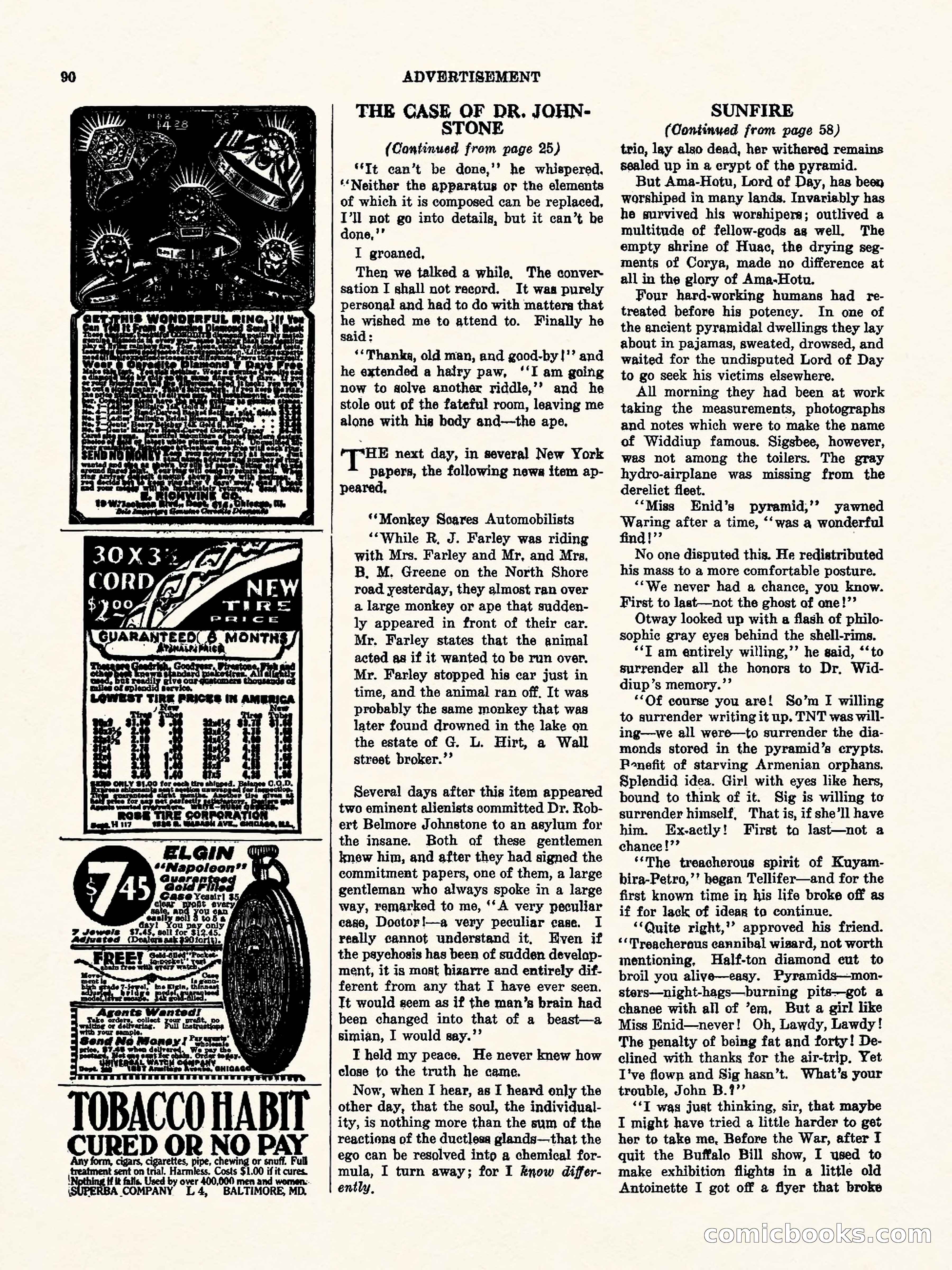 Weird Tales, Vol. II, No. 2 — page 91 of 98