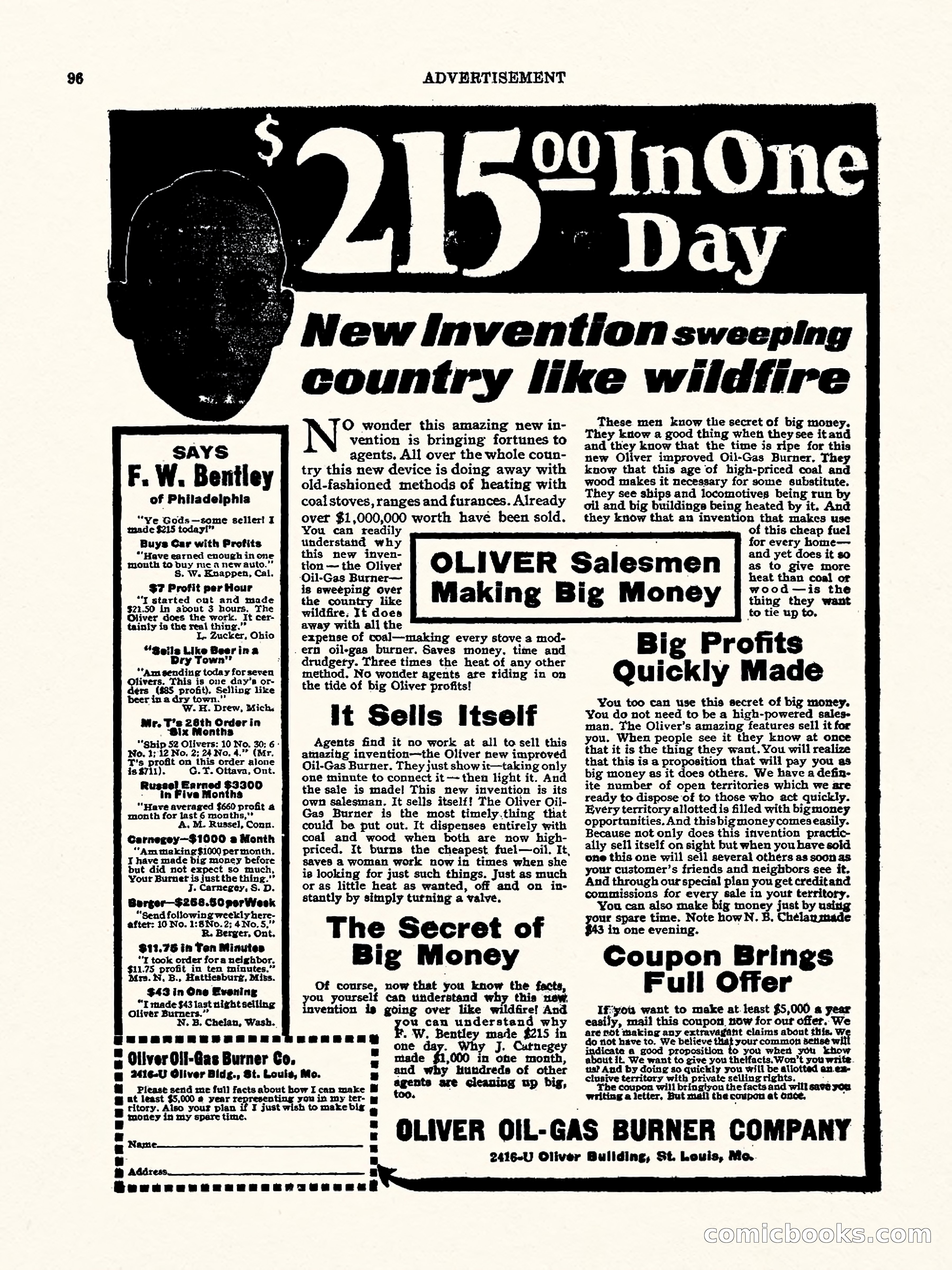 Weird Tales, Vol. II, No. 2 — page 97 of 98