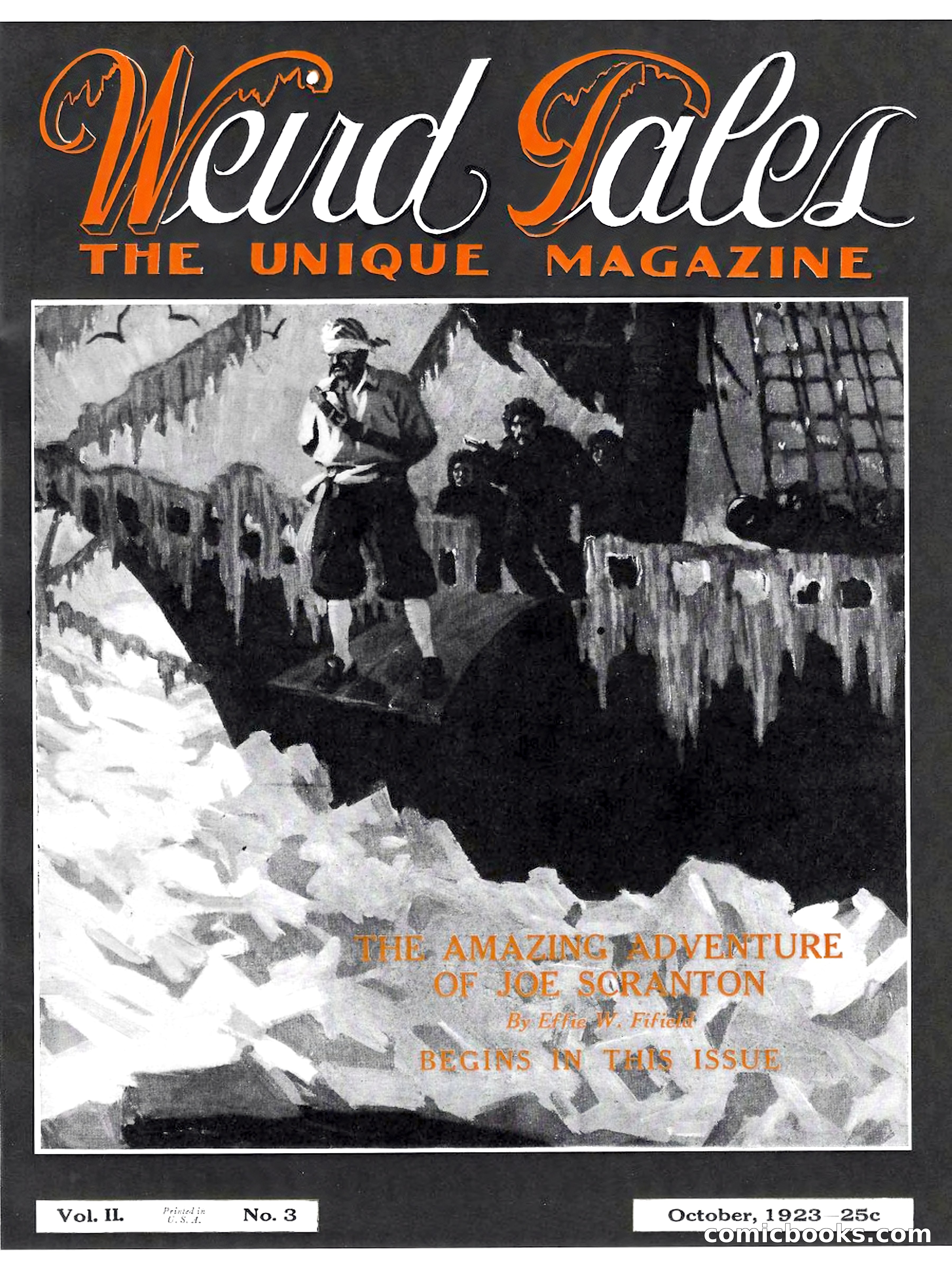 Weird Tales, Vol. II, No. 3