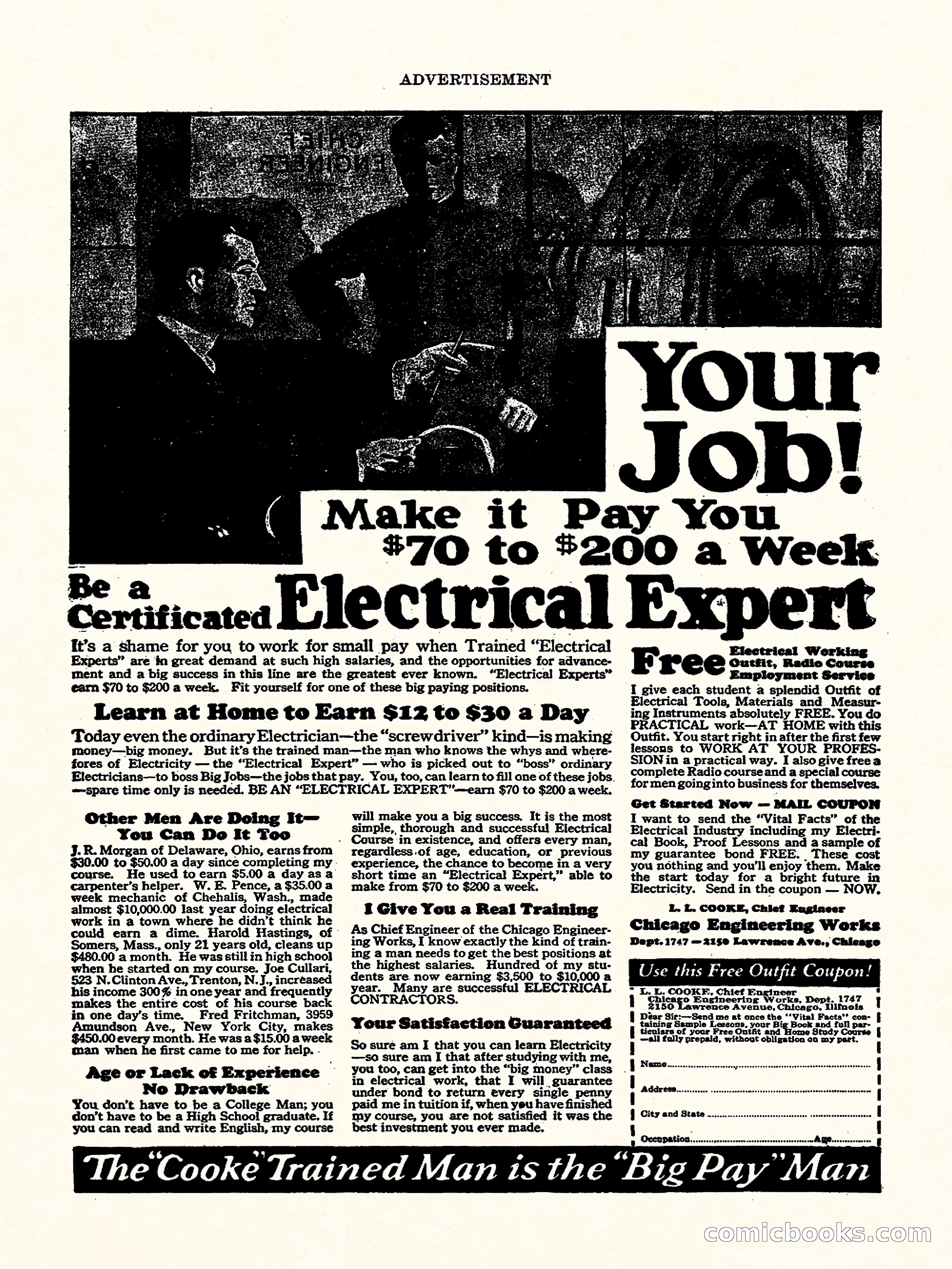 Weird Tales, Vol. II, No. 3 — page 3 of 98