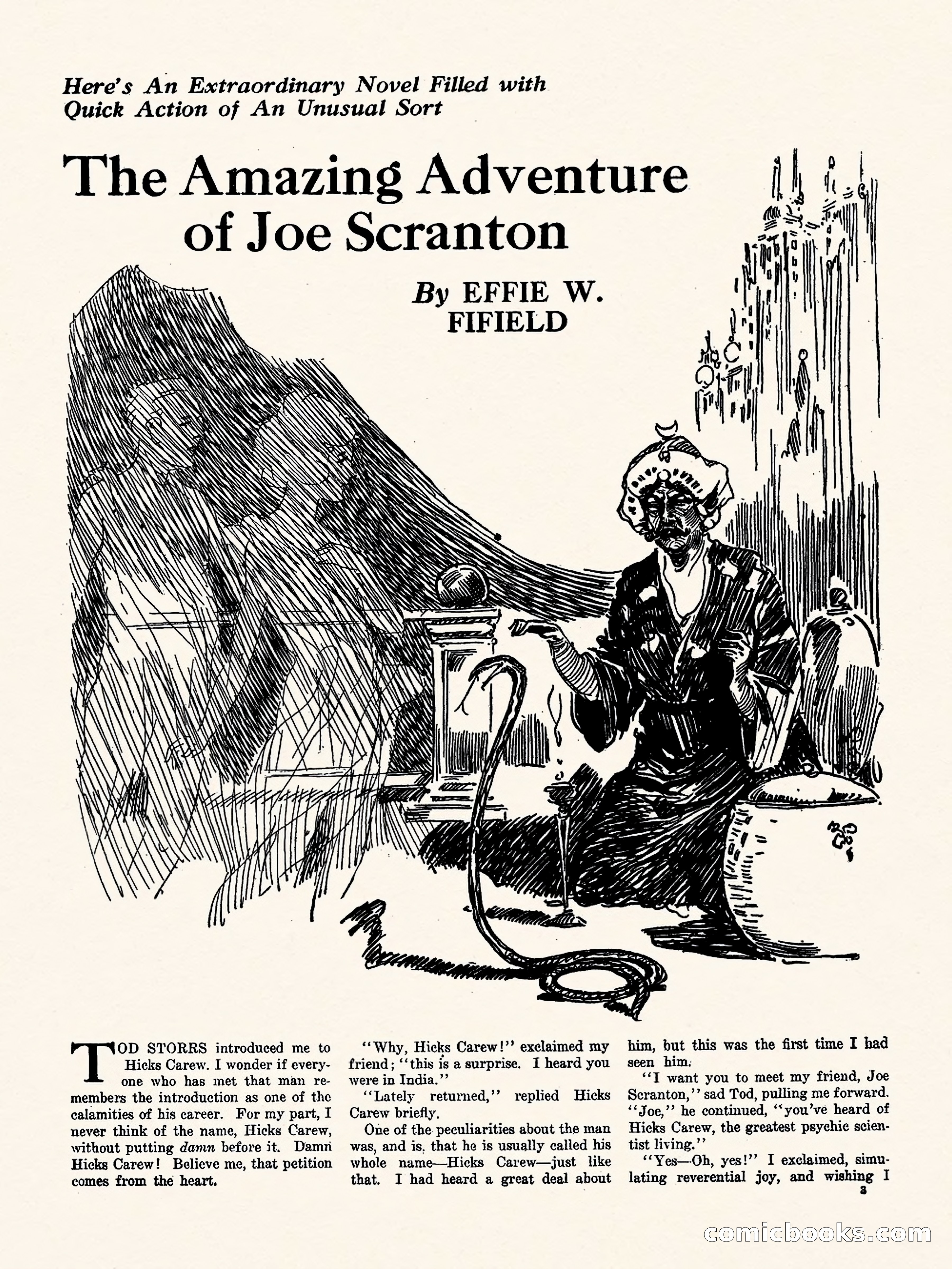 Weird Tales, Vol. II, No. 3 — page 4 of 98