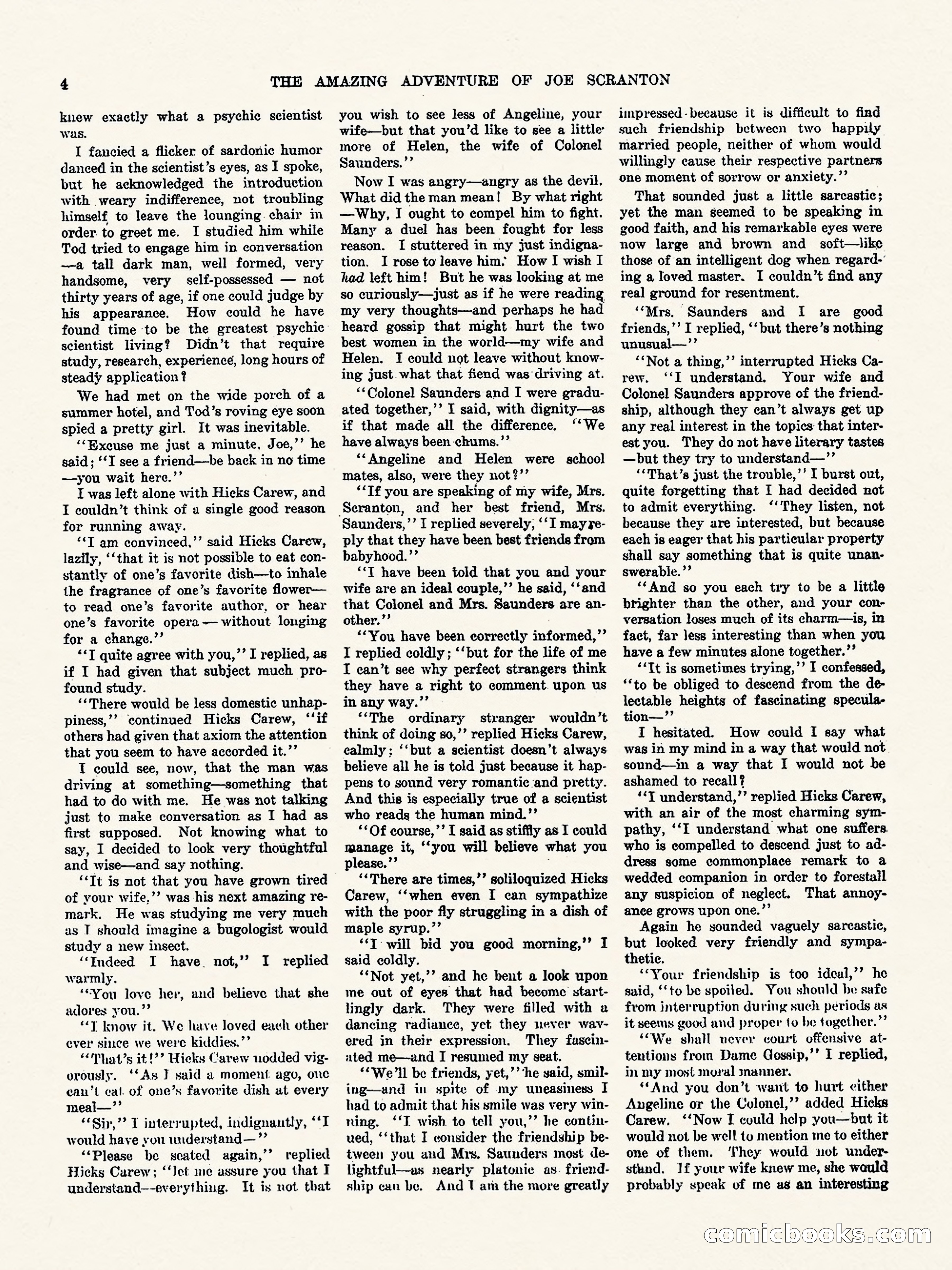 Weird Tales, Vol. II, No. 3 — page 5 of 98