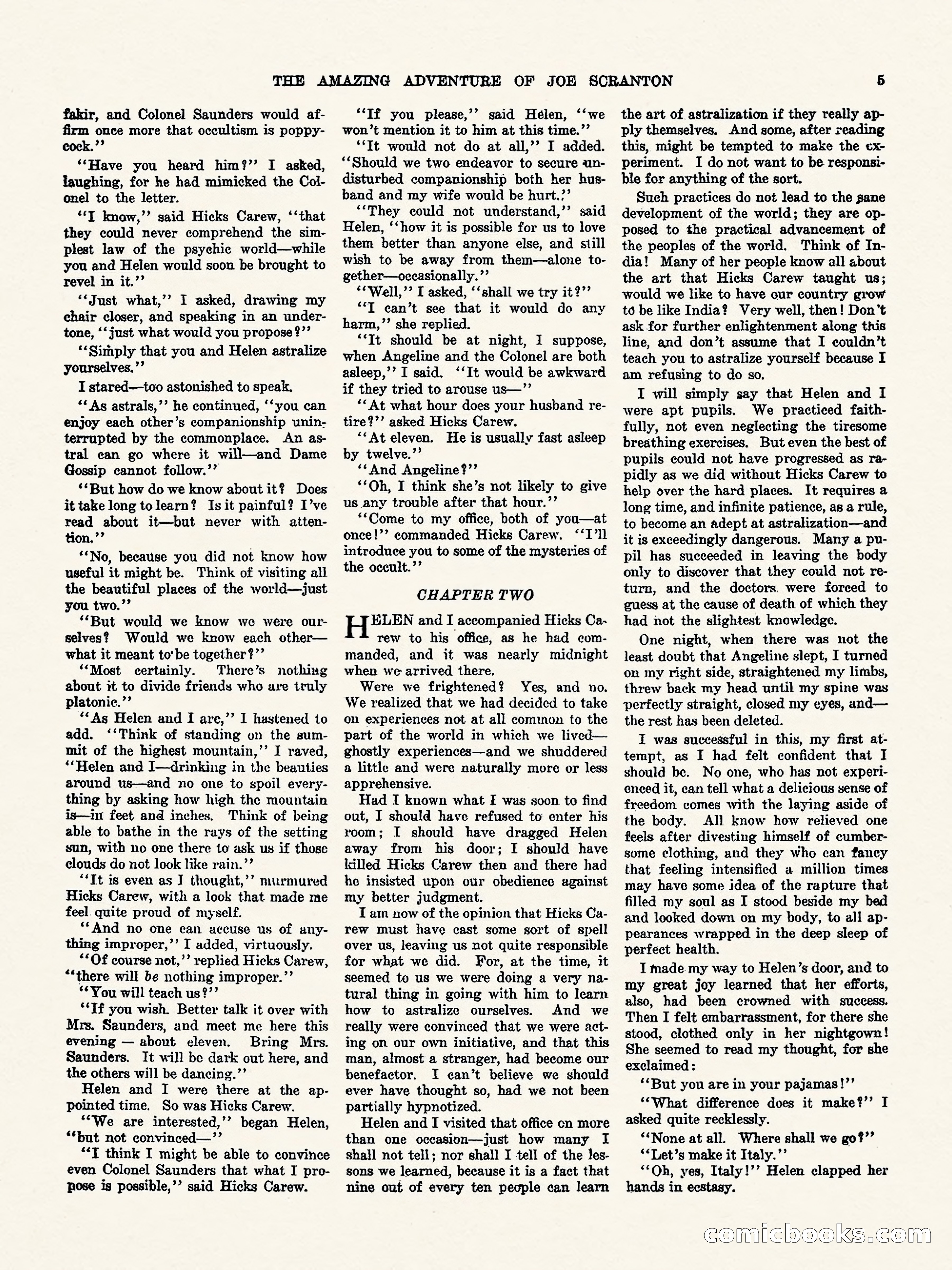 Weird Tales, Vol. II, No. 3 — page 6 of 98