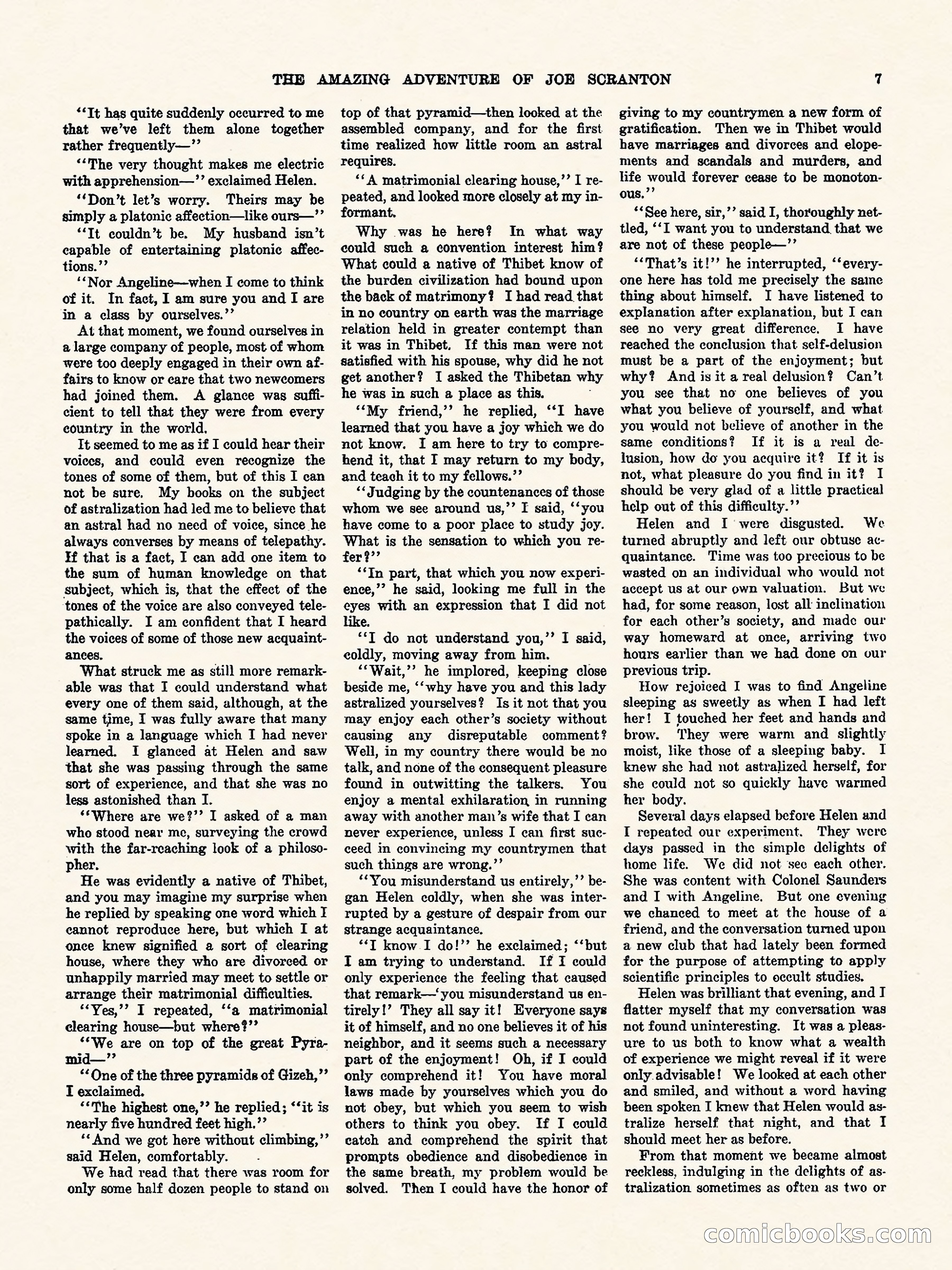 Weird Tales, Vol. II, No. 3 — page 8 of 98