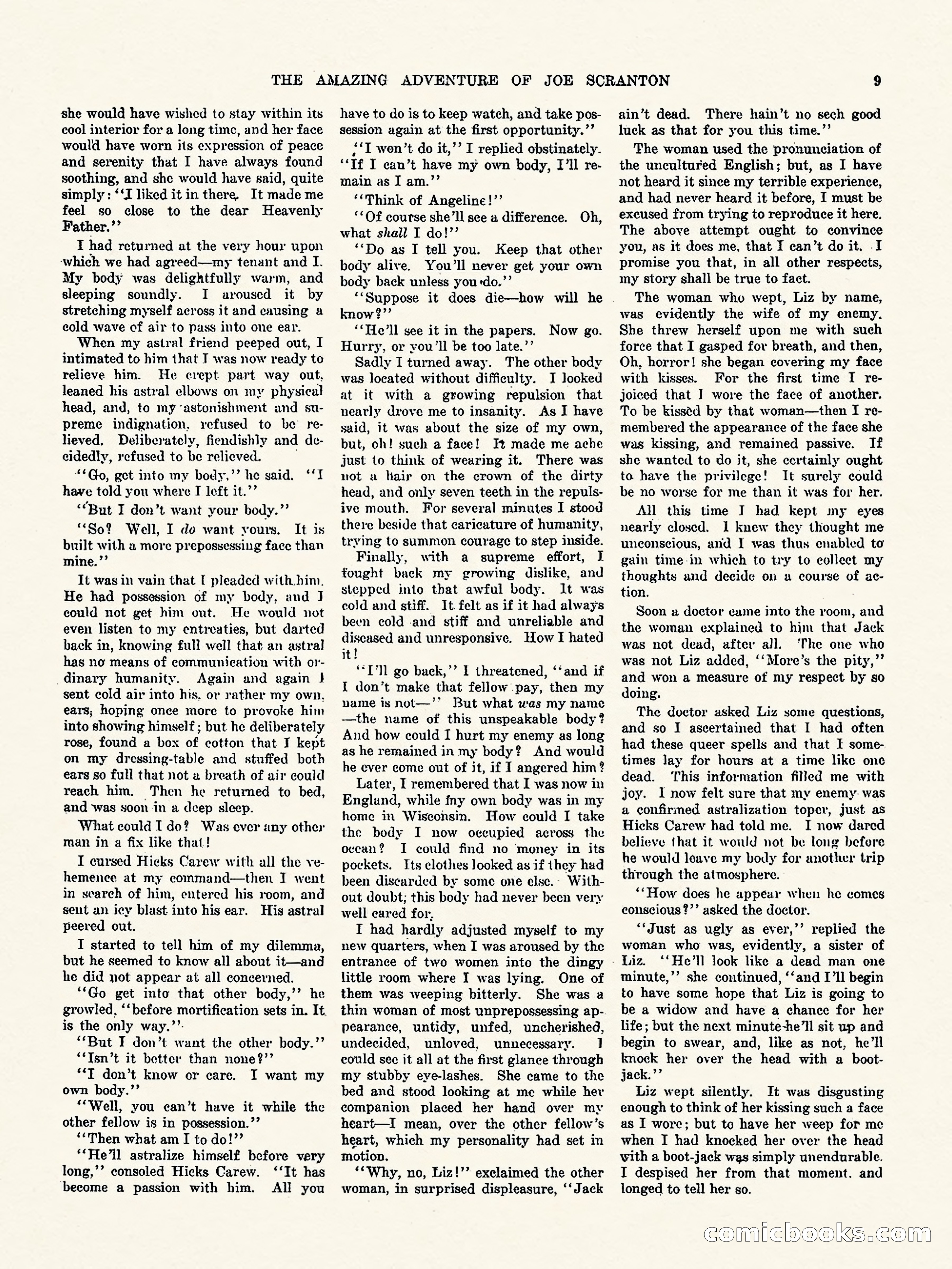 Weird Tales, Vol. II, No. 3 — page 10 of 98