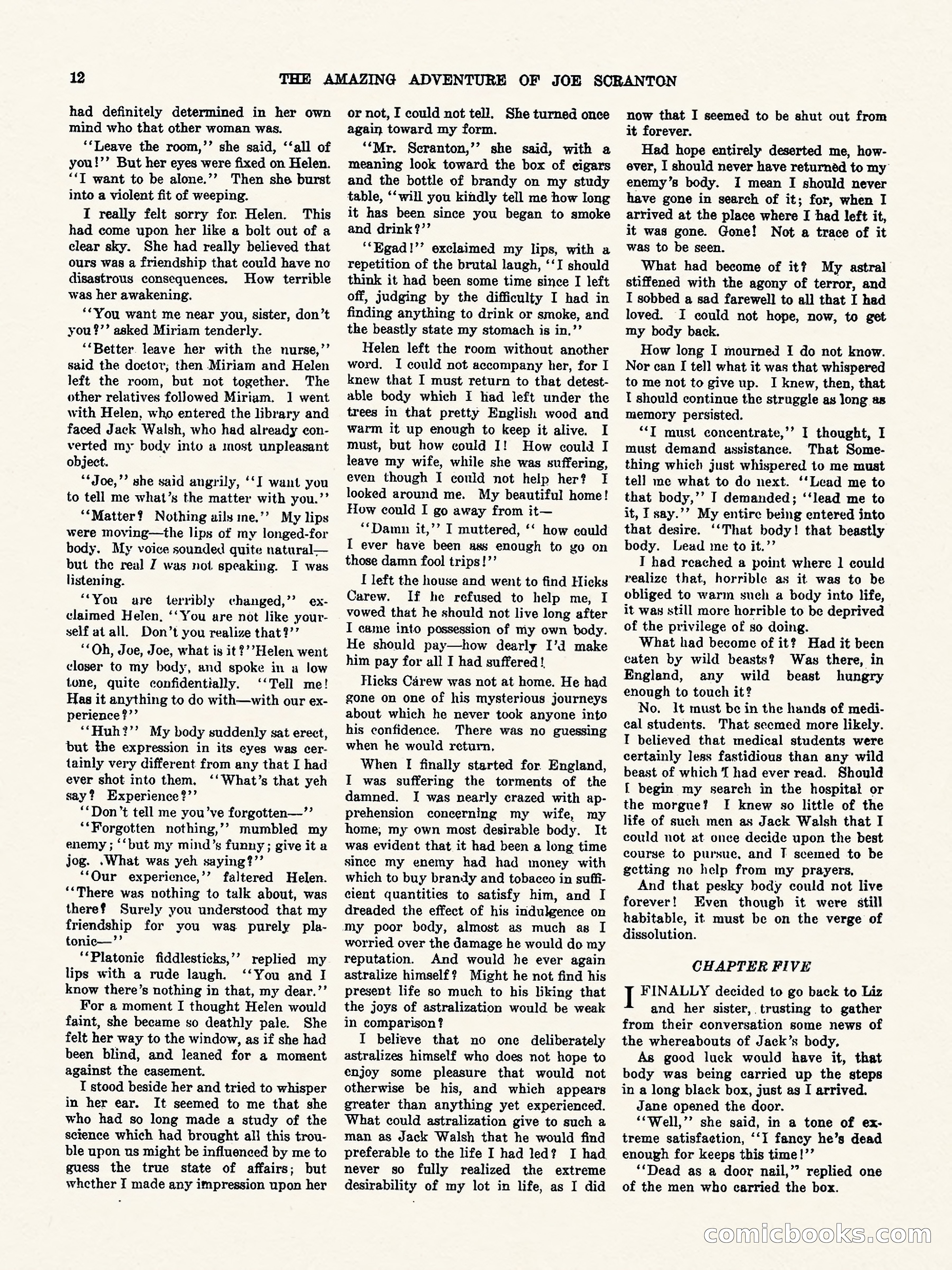 Weird Tales, Vol. II, No. 3 — page 13 of 98
