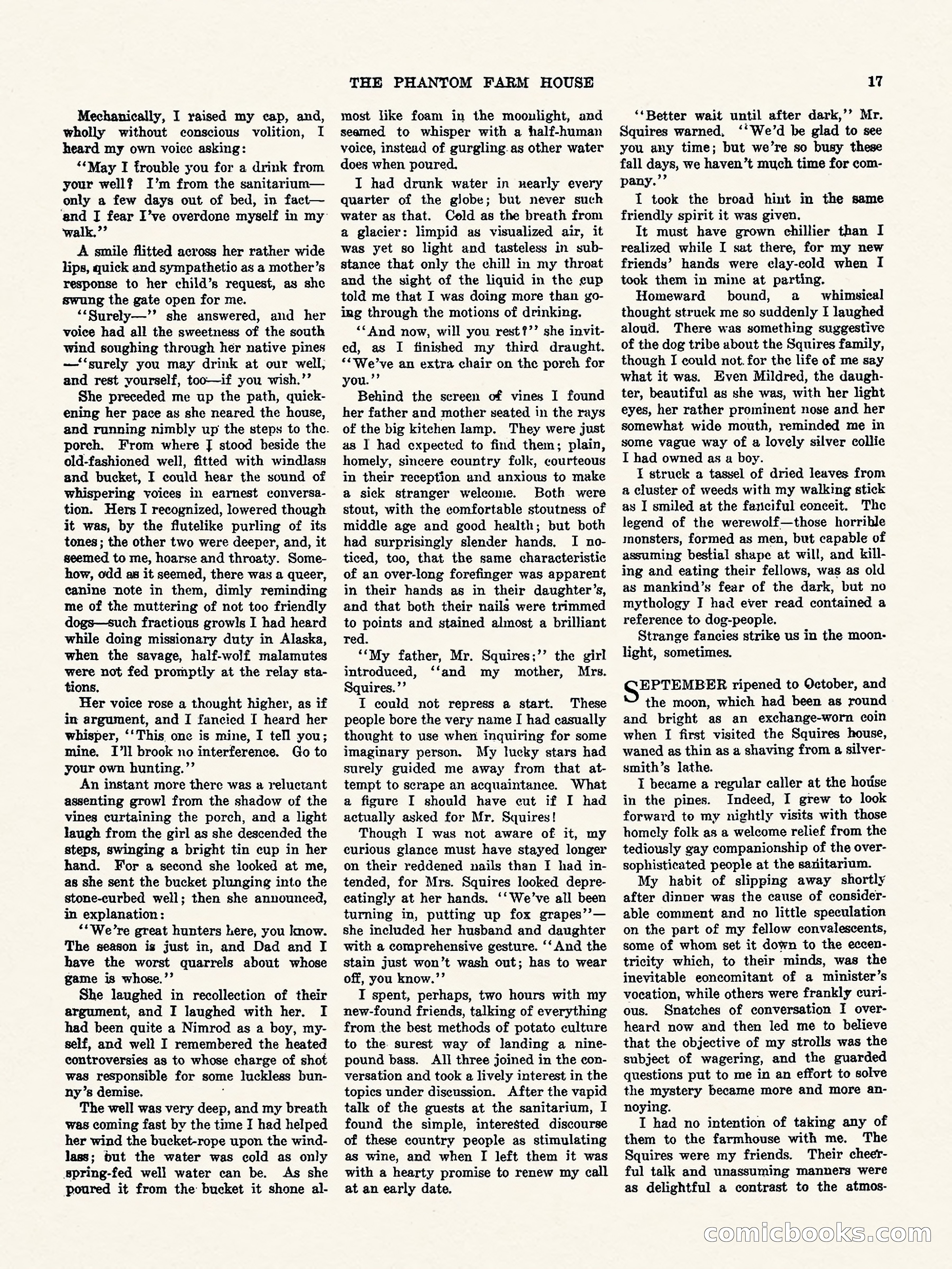 Weird Tales, Vol. II, No. 3 — page 18 of 98