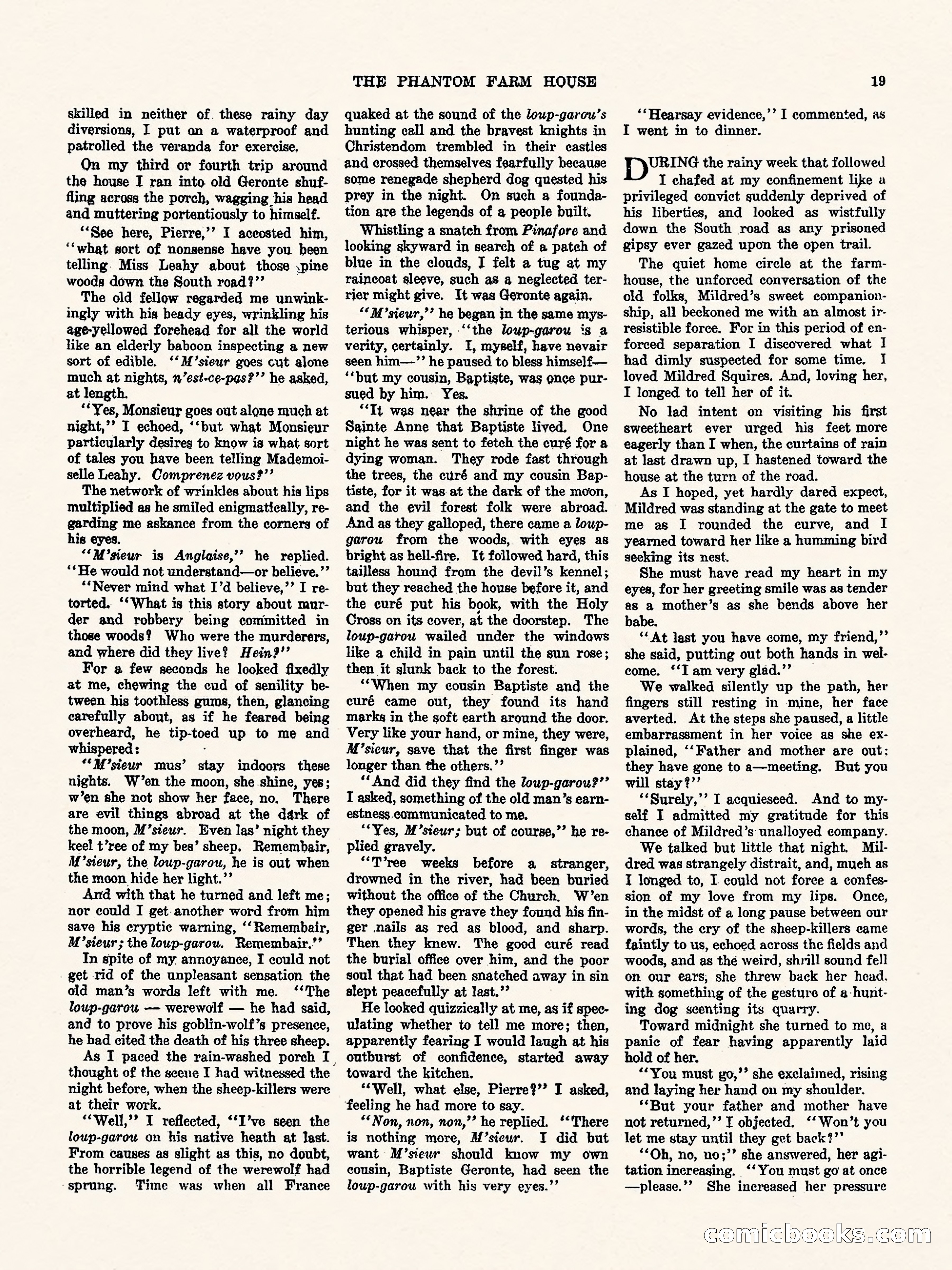 Weird Tales, Vol. II, No. 3 — page 20 of 98