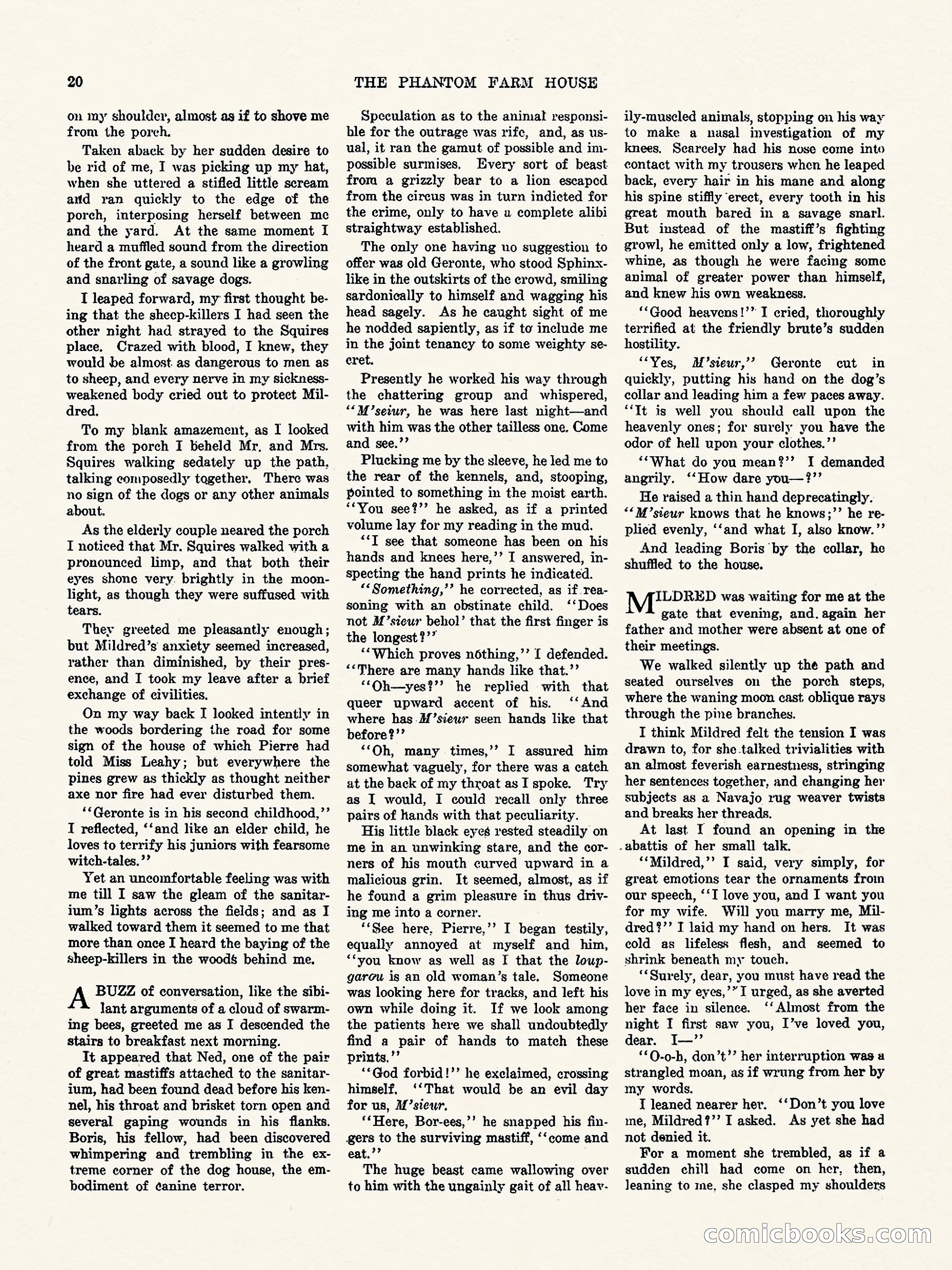 Weird Tales, Vol. II, No. 3 — page 21 of 98