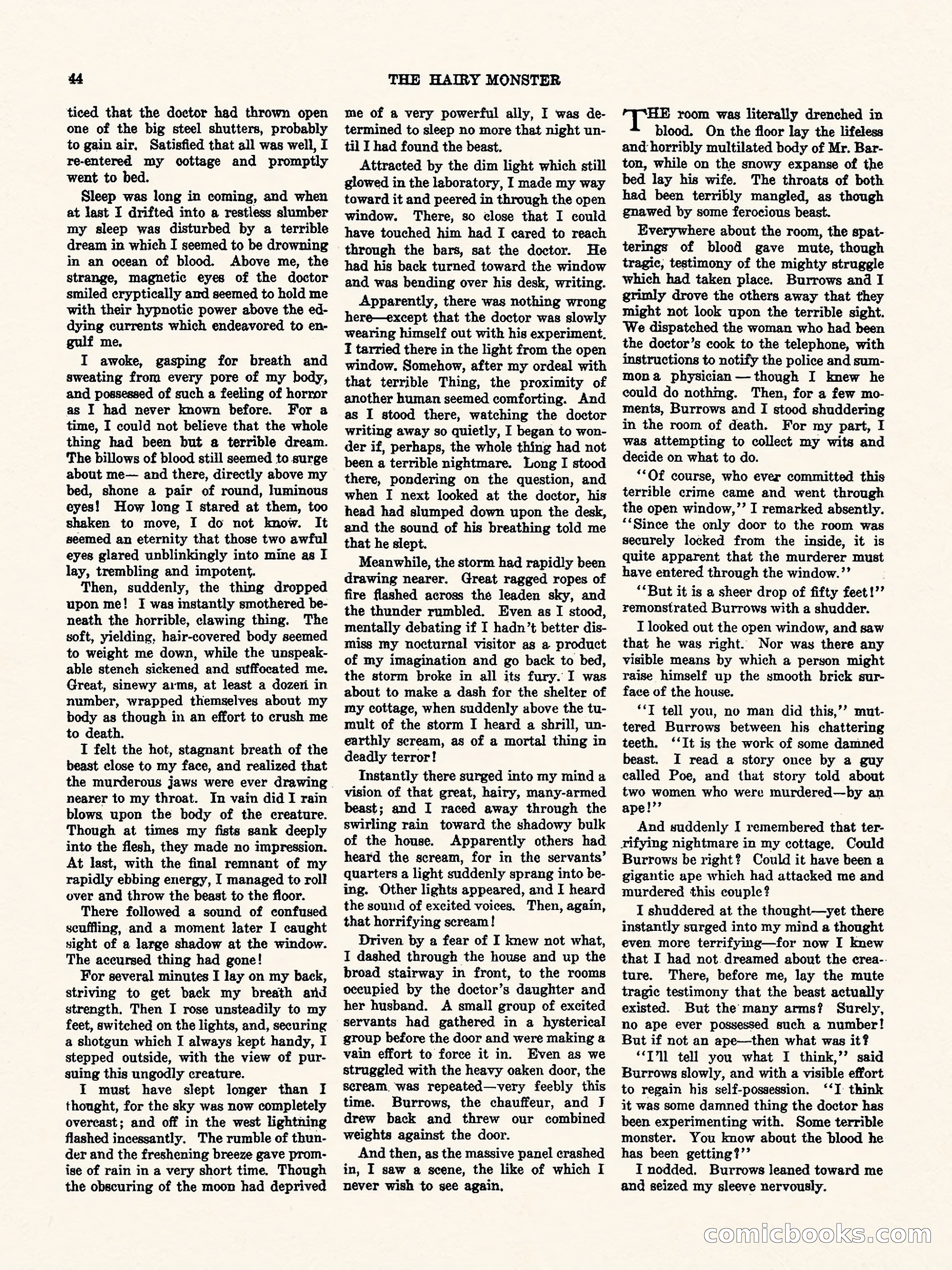 Weird Tales, Vol. II, No. 3 — page 45 of 98