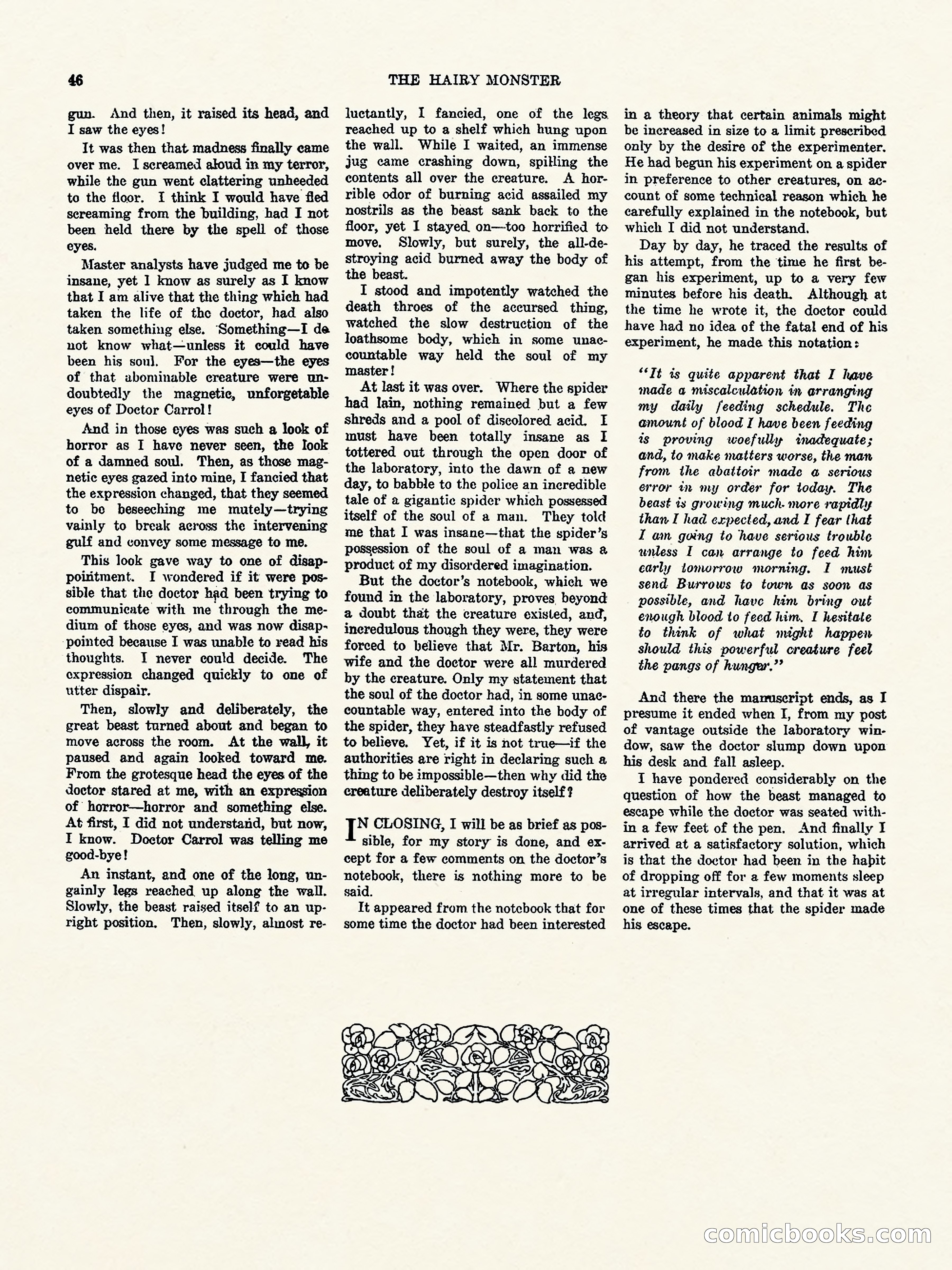 Weird Tales, Vol. II, No. 3 — page 47 of 98