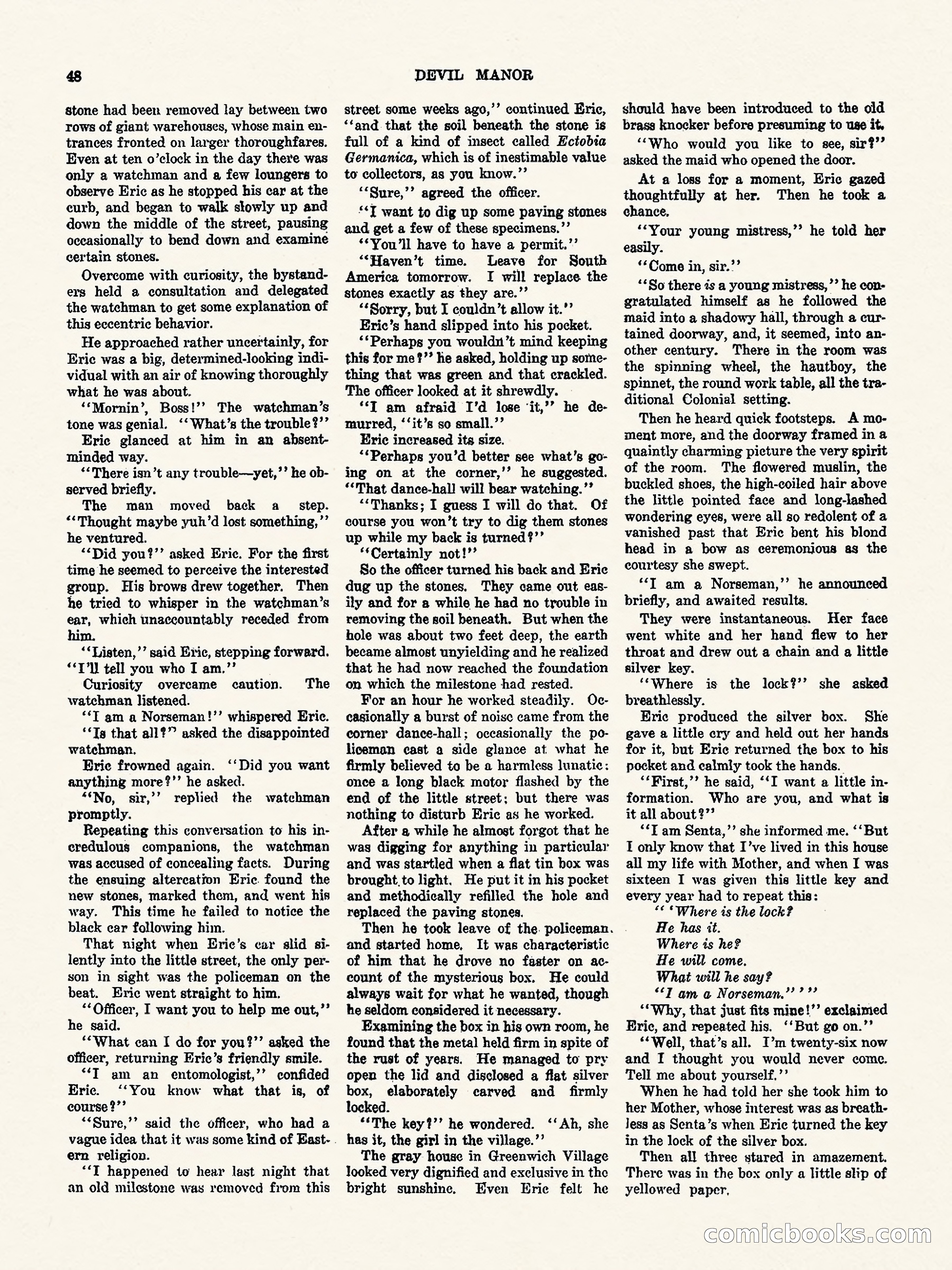Weird Tales, Vol. II, No. 3 — page 49 of 98