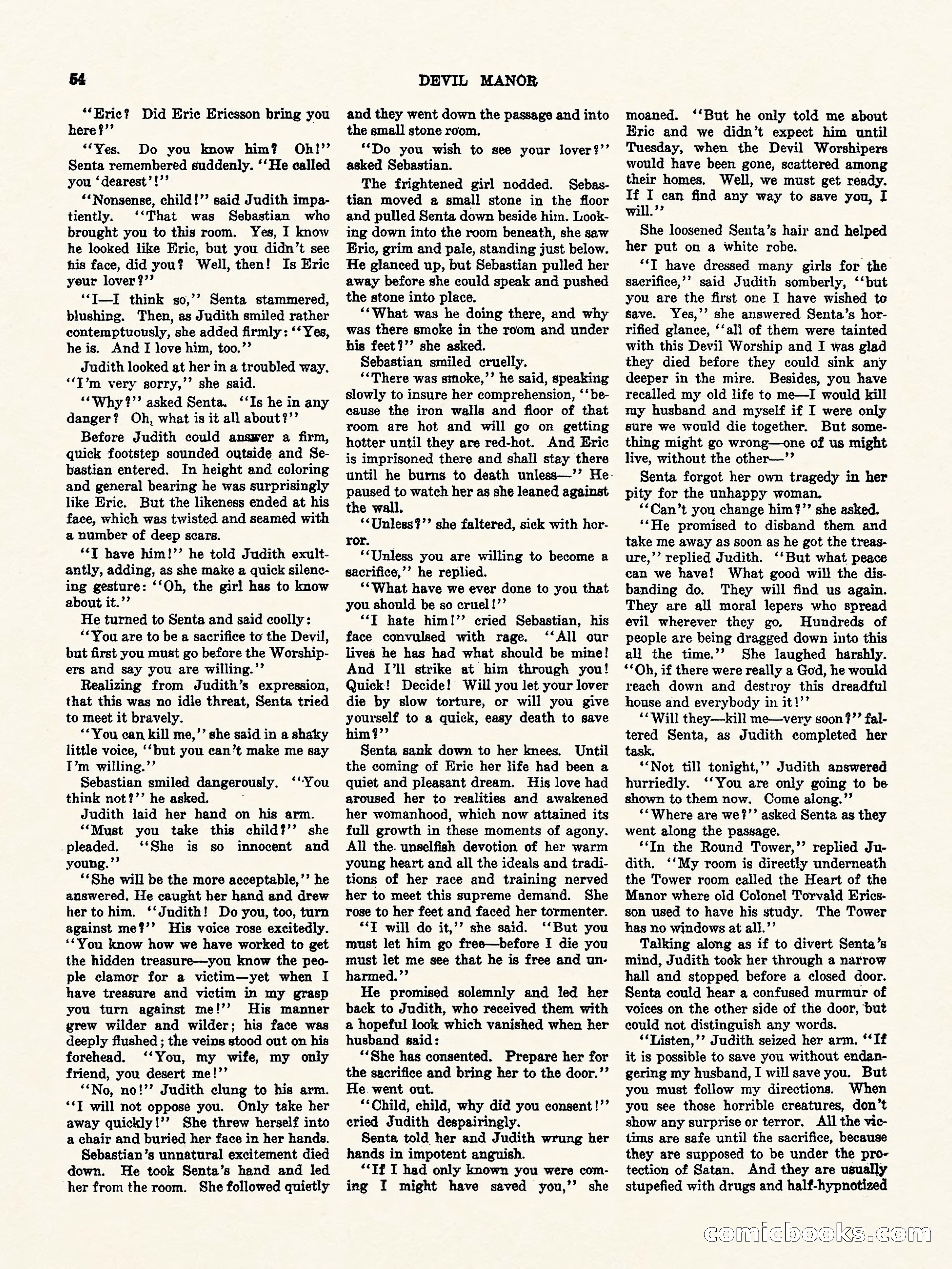 Weird Tales, Vol. II, No. 3 — page 55 of 98