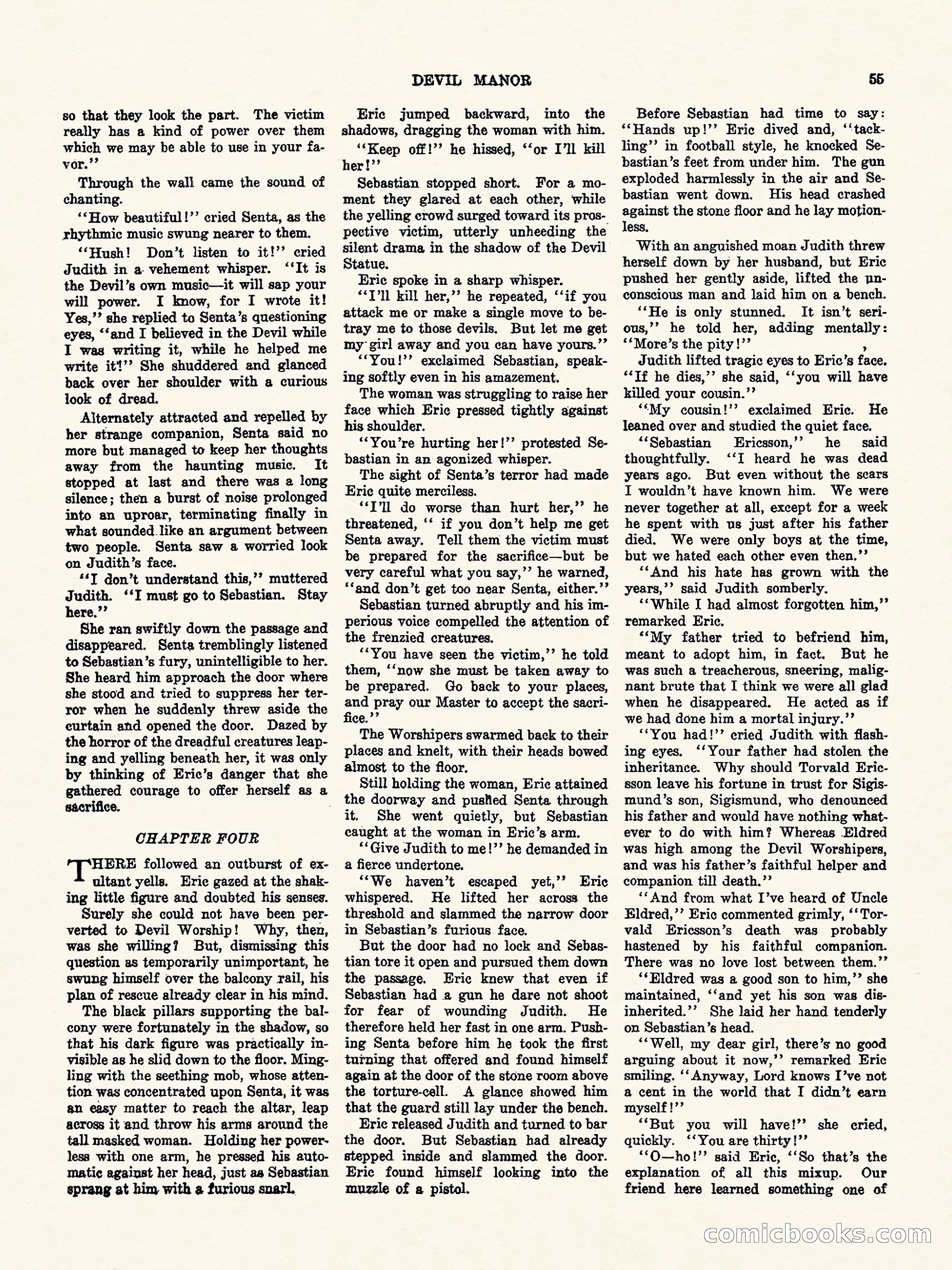 Weird Tales, Vol. II, No. 3 — page 56 of 98