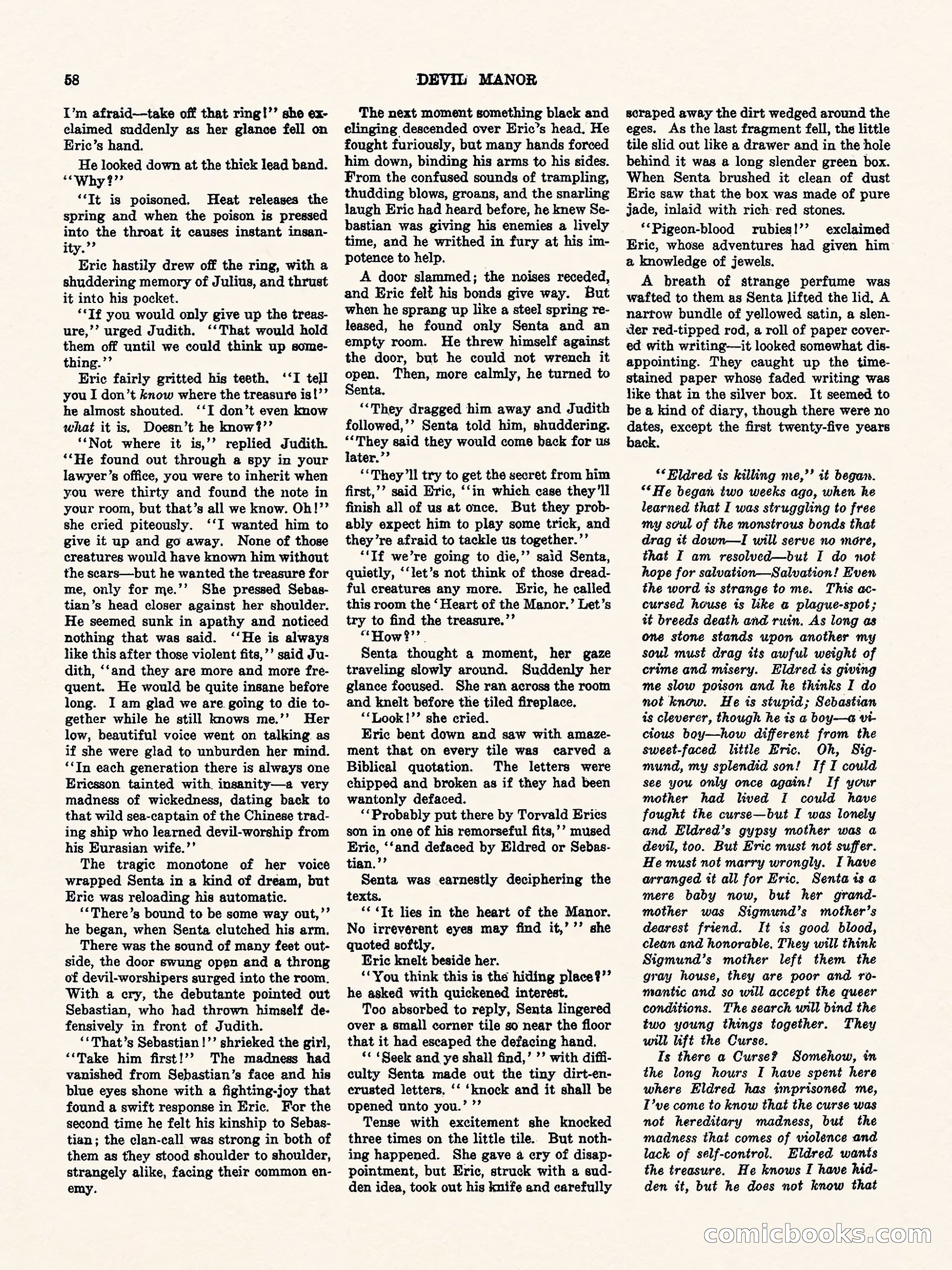 Weird Tales, Vol. II, No. 3 — page 59 of 98