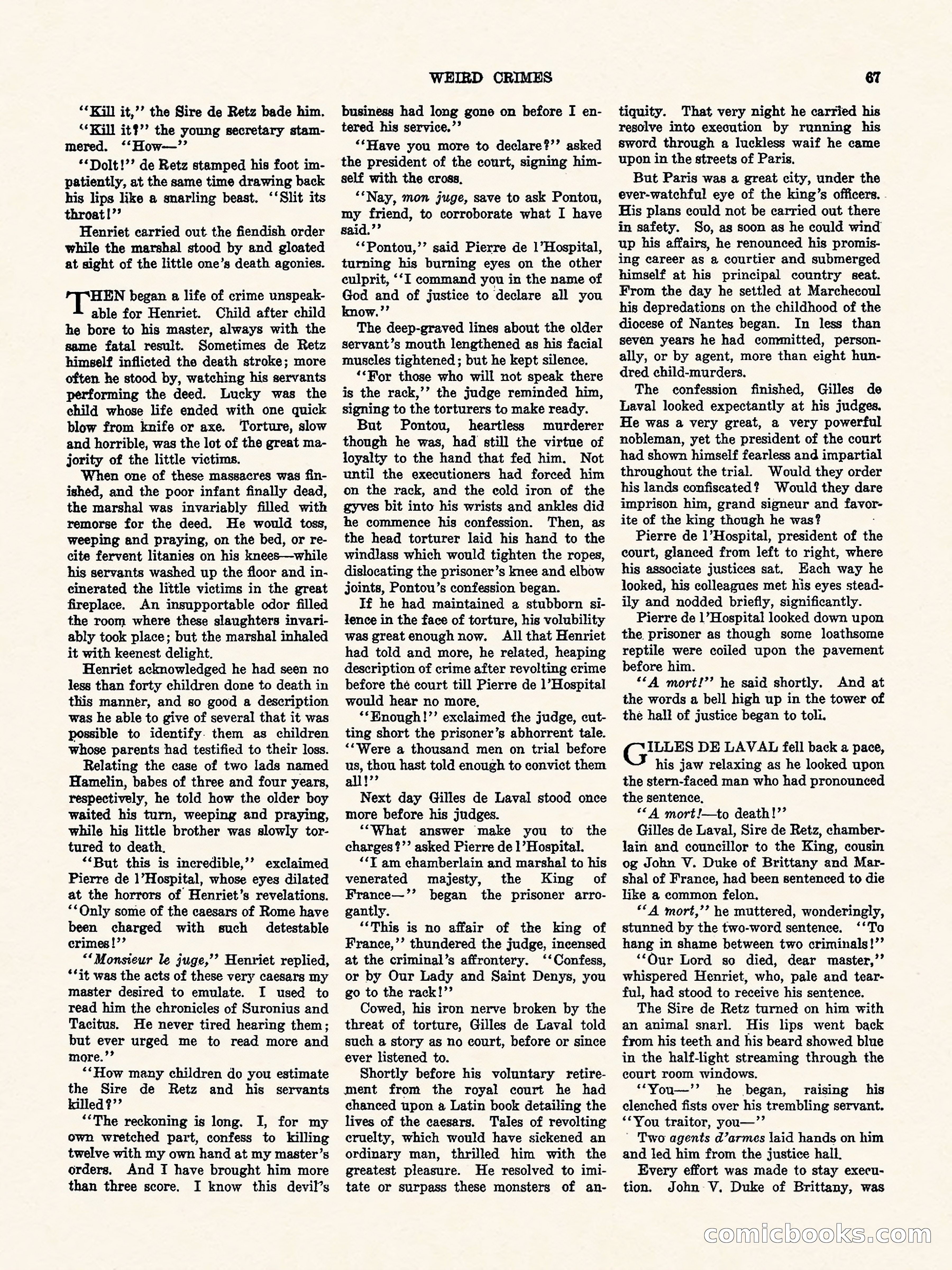 Weird Tales, Vol. II, No. 3 — page 68 of 98