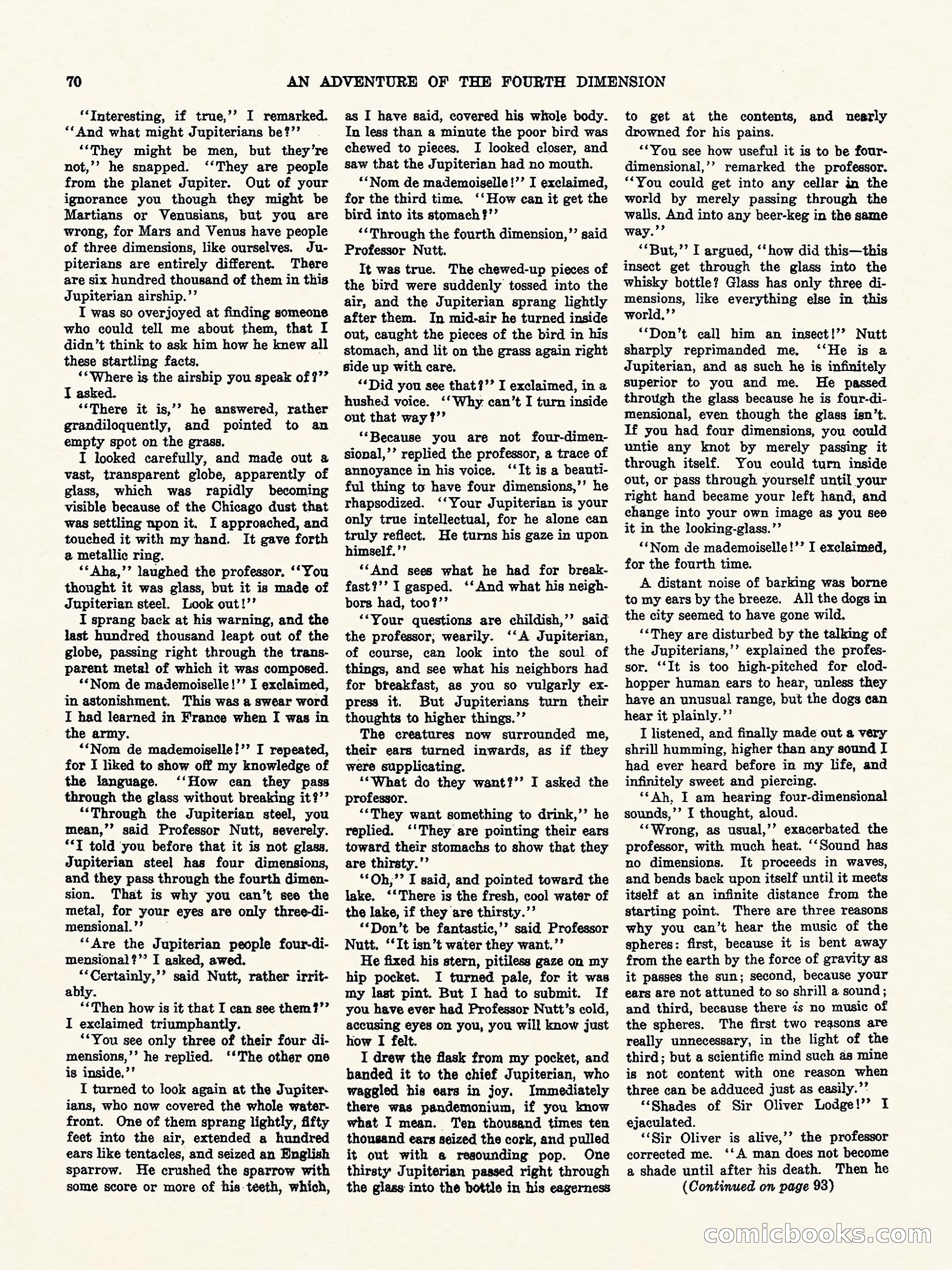 Weird Tales, Vol. II, No. 3 — page 71 of 98