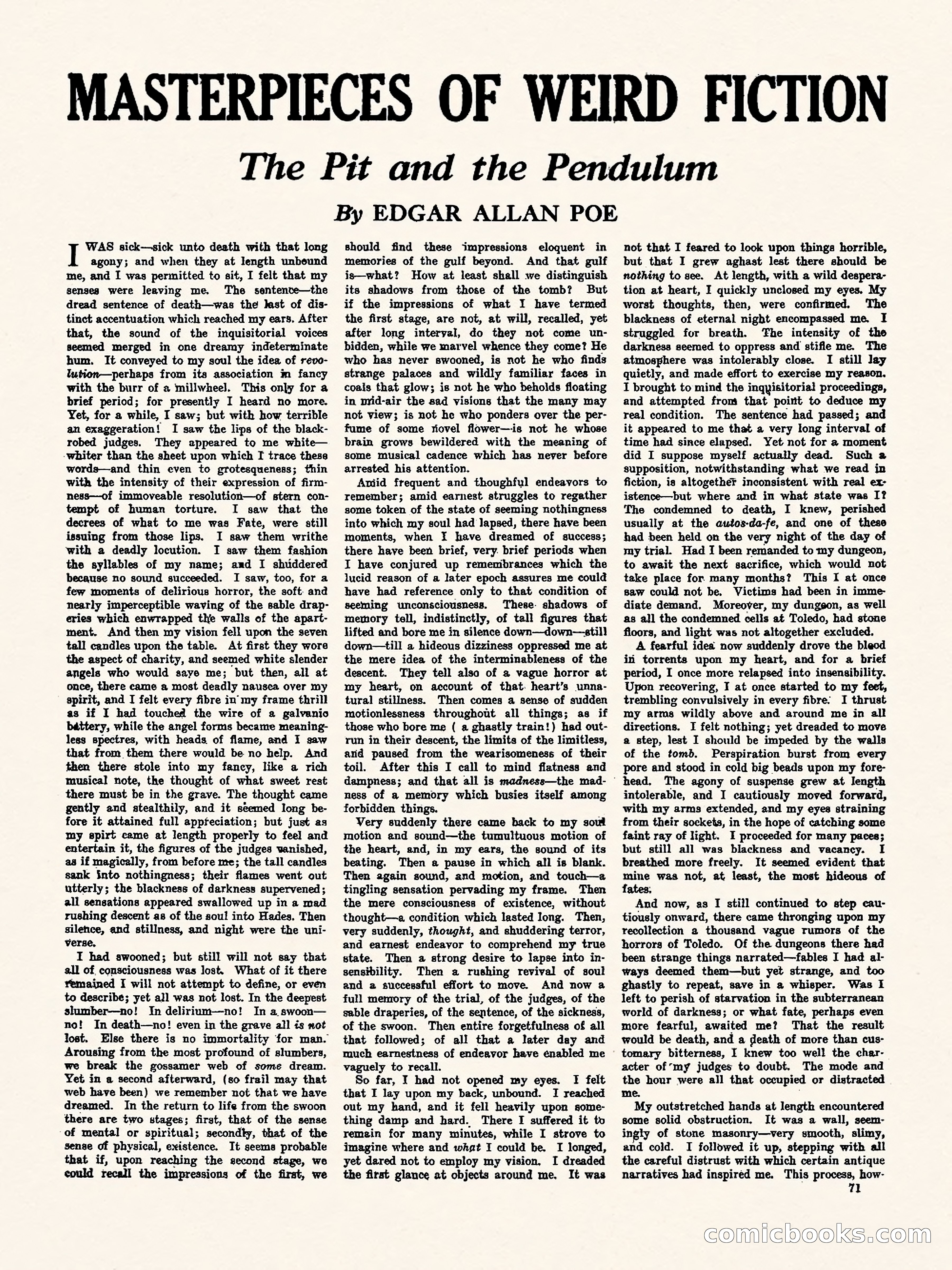 Weird Tales, Vol. II, No. 3 — page 72 of 98