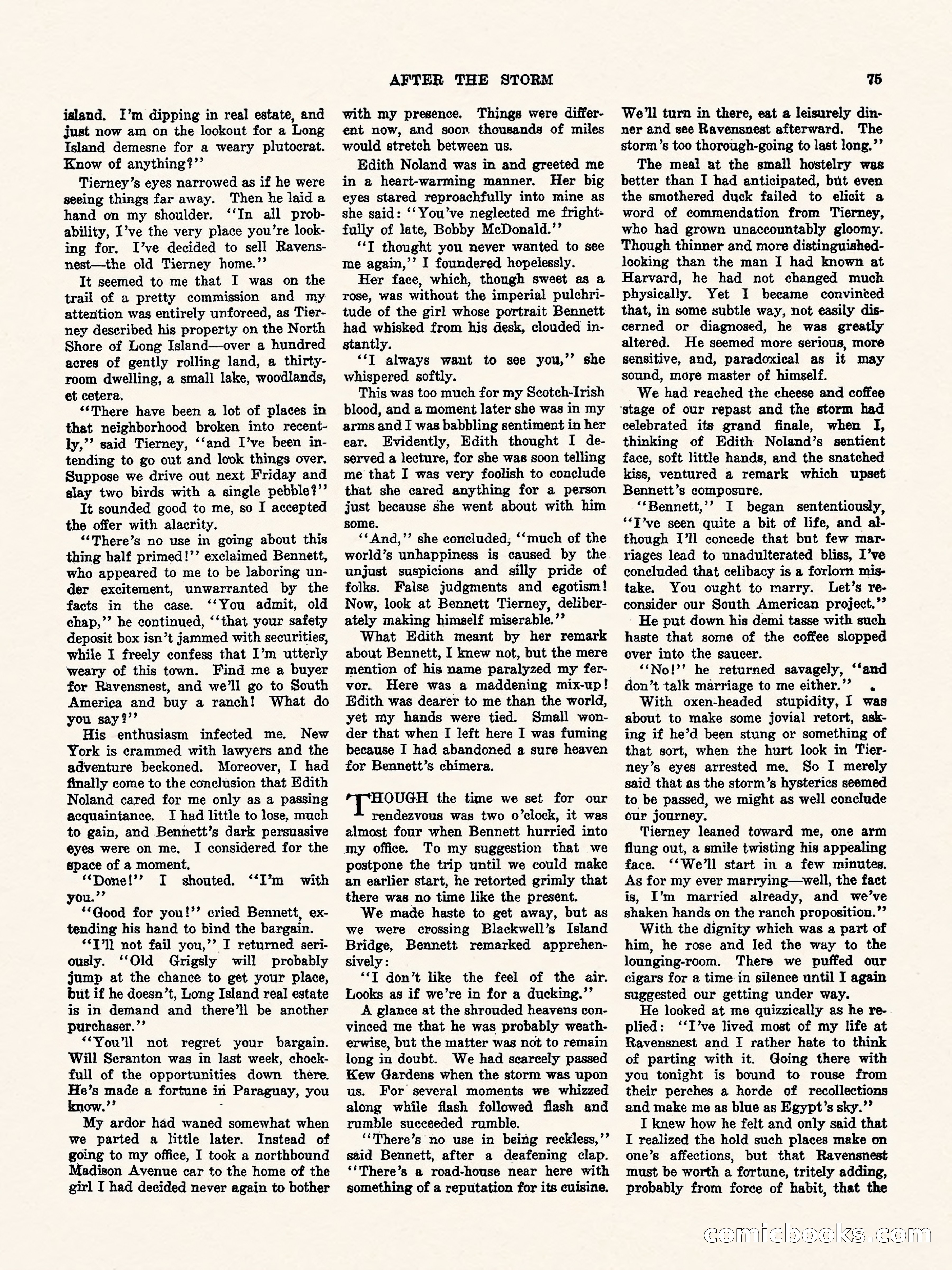 Weird Tales, Vol. II, No. 3 — page 76 of 98
