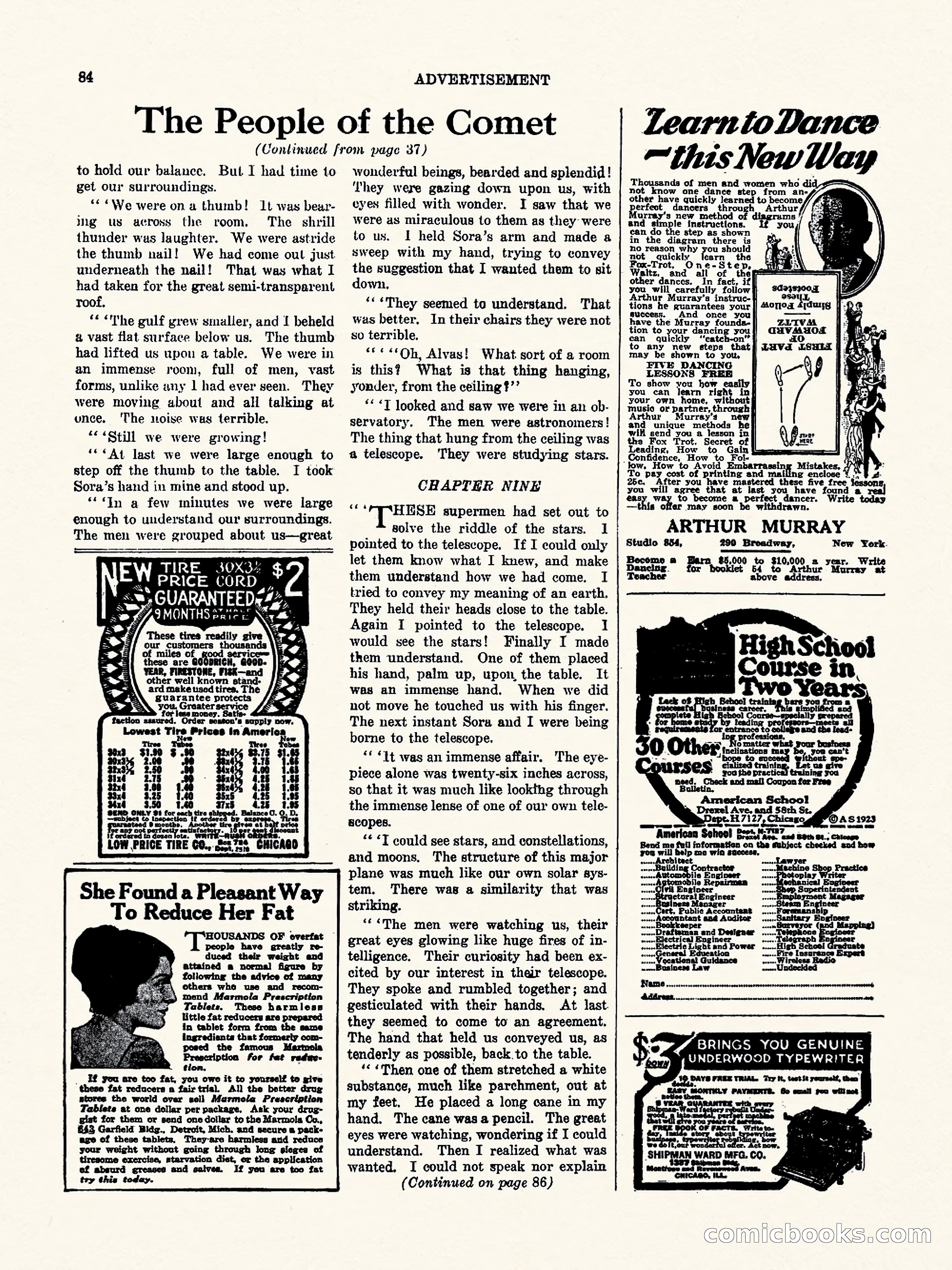 Weird Tales, Vol. II, No. 3 — page 85 of 98