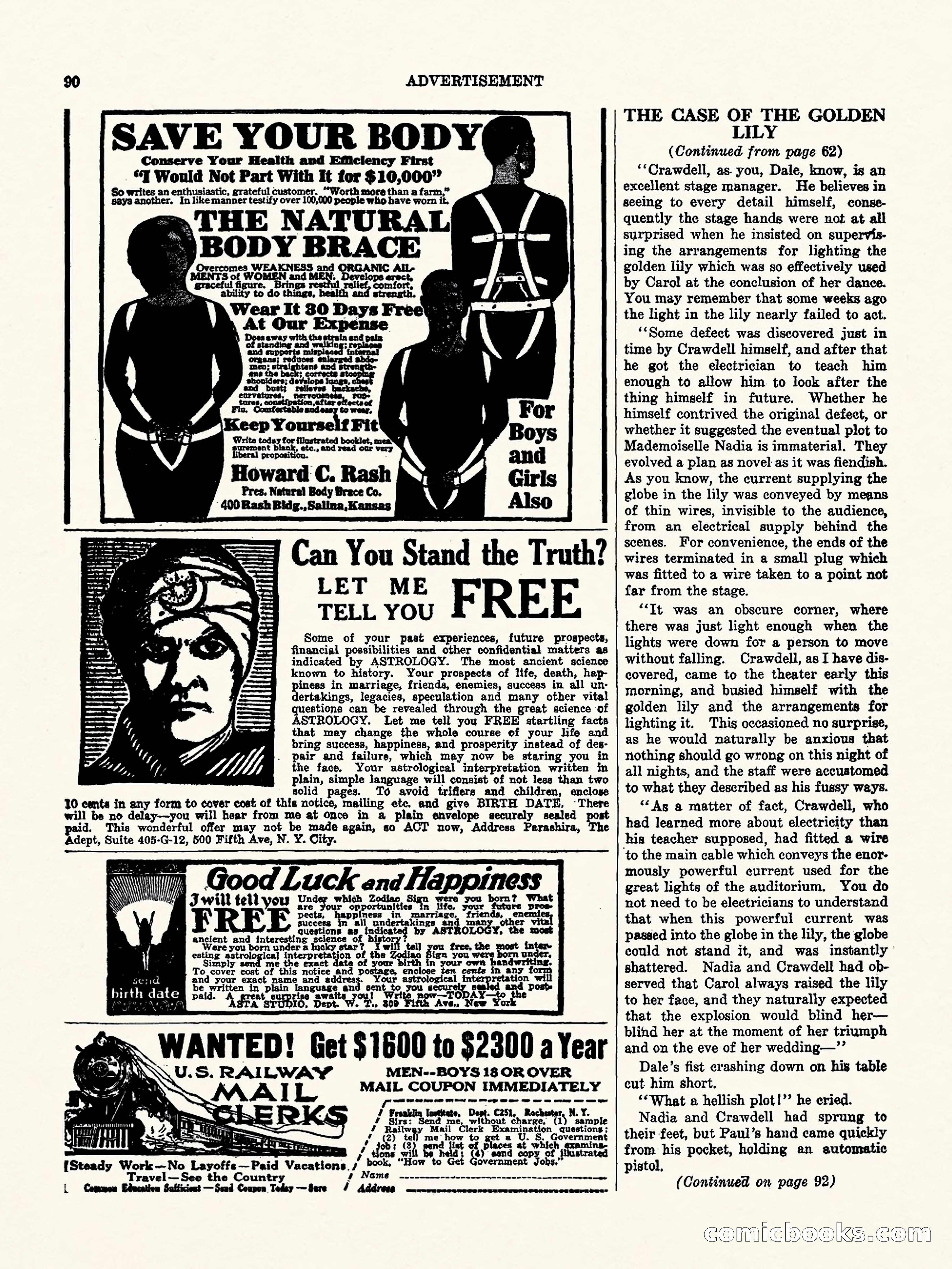 Weird Tales, Vol. II, No. 3 — page 91 of 98