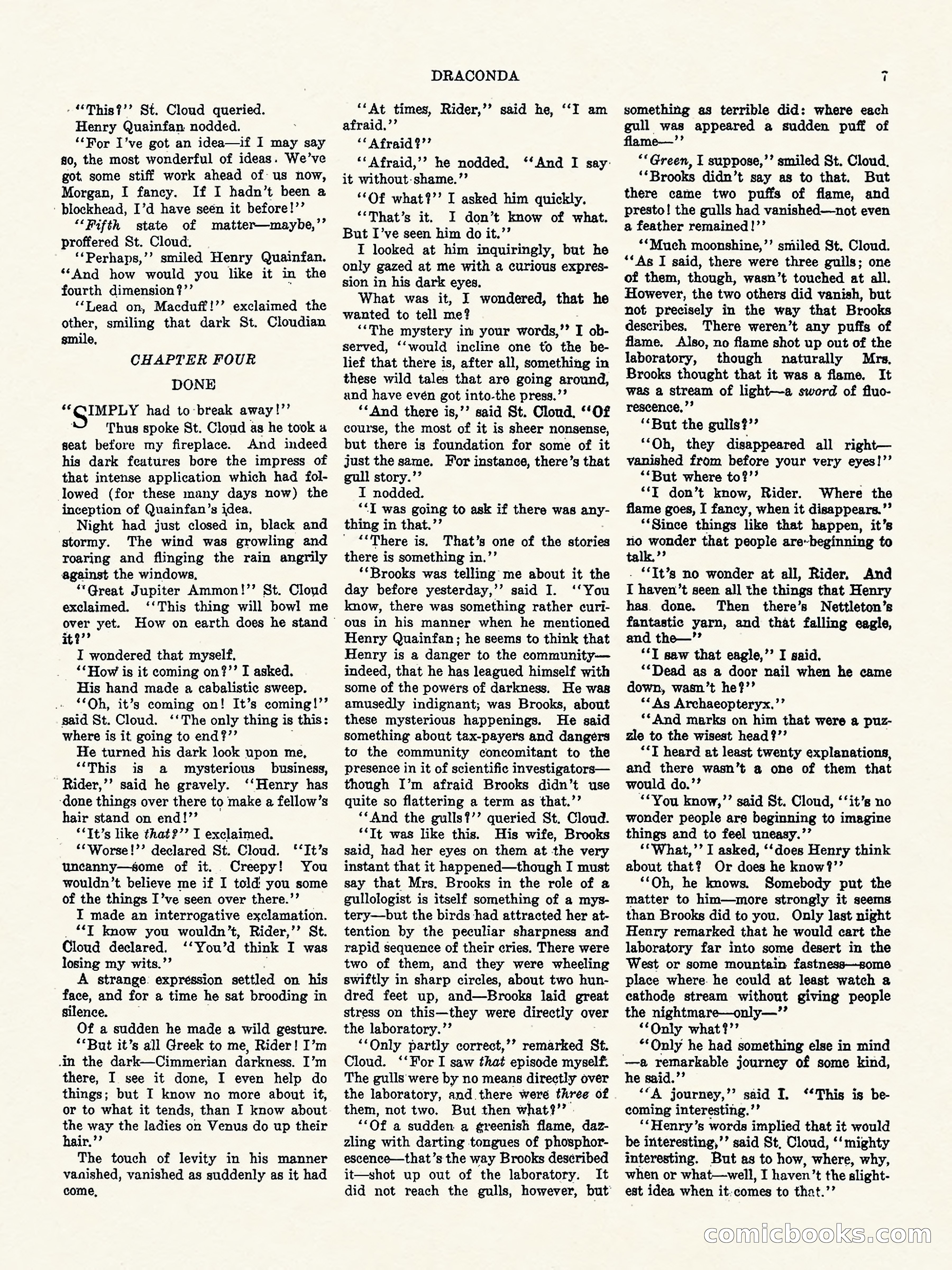 Weird Tales, Vol. 2 No. 4 — page 8 of 98
